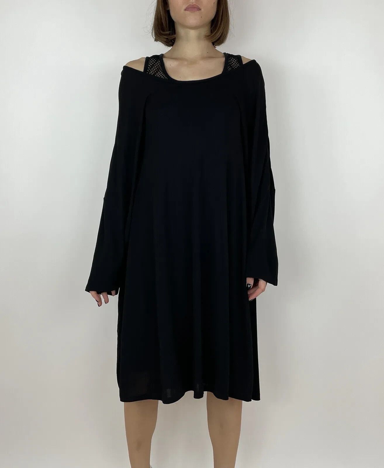 Maison Margiela Maison Martin Margiela Mesh Details Viscose Womens Dress Size M / US 6-8 / IT 42-44 - 1 Thumbnail