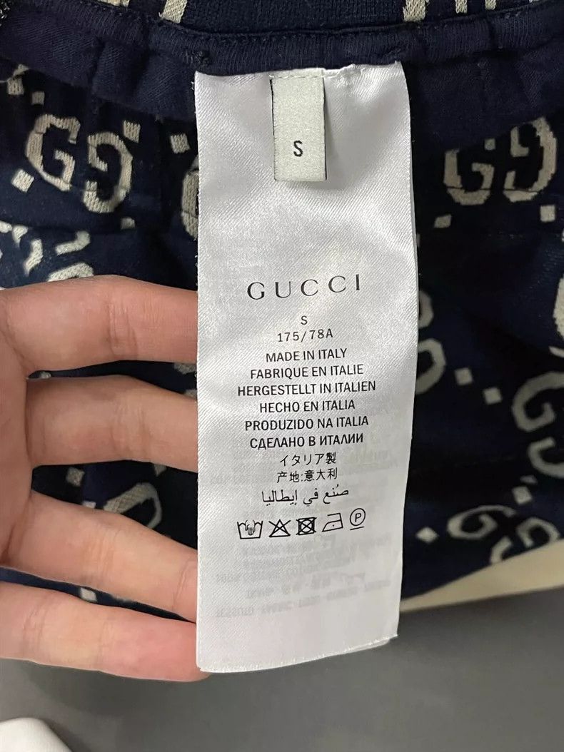 Gucci Gucci Logo Long Pants in New Condition-2505 Size US 26 / EU 42 - 6 Thumbnail