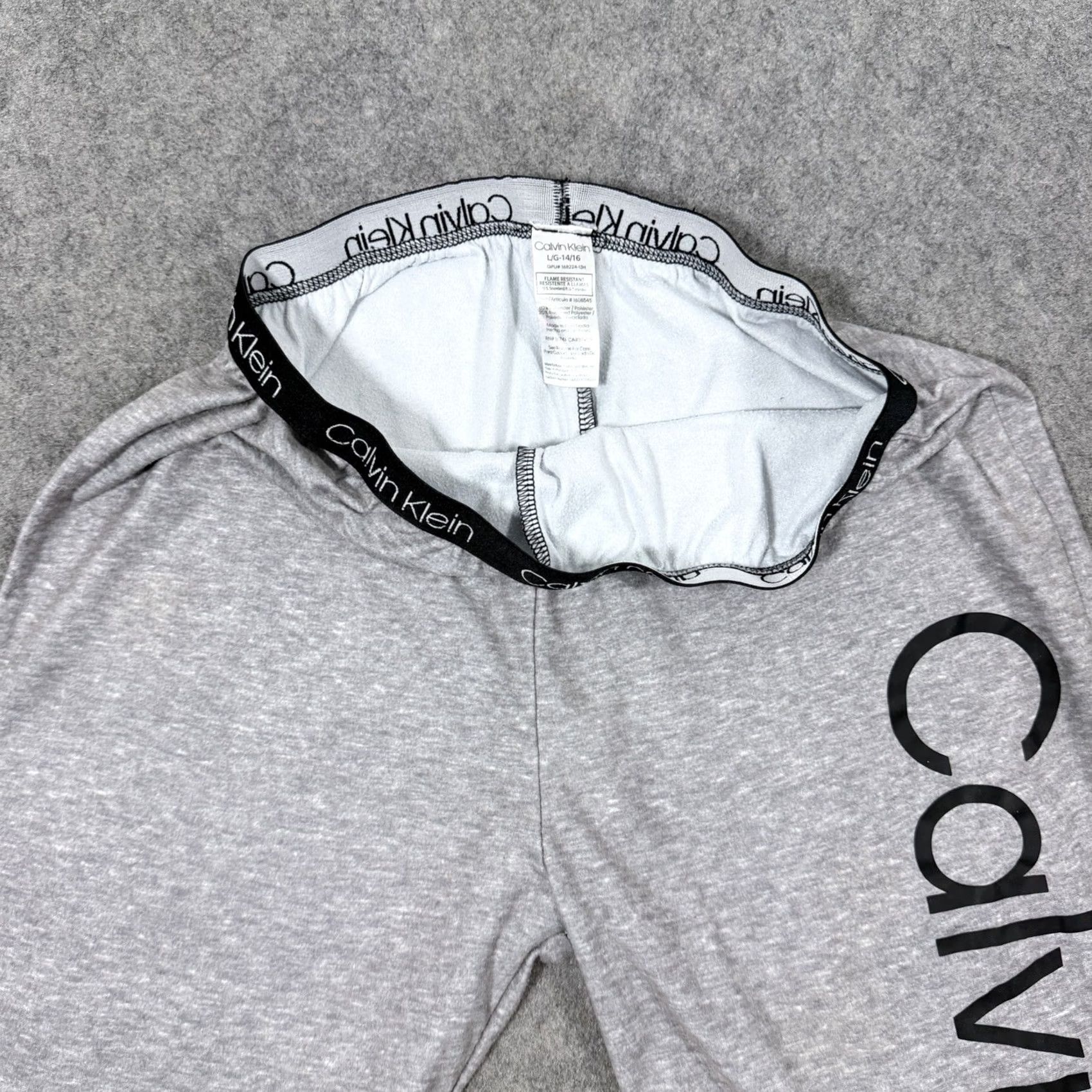 Calvin Klein Calvin Klein Stretch Pajama Pants Men’s Size Large Heather Gray Size US 33 - 3 Thumbnail