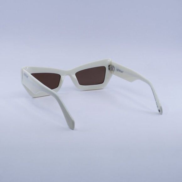 Off-White 🕶️New Off-White OERI137 AURORA 0164 White Sunglasses Size ONE SIZE - 6 Thumbnail