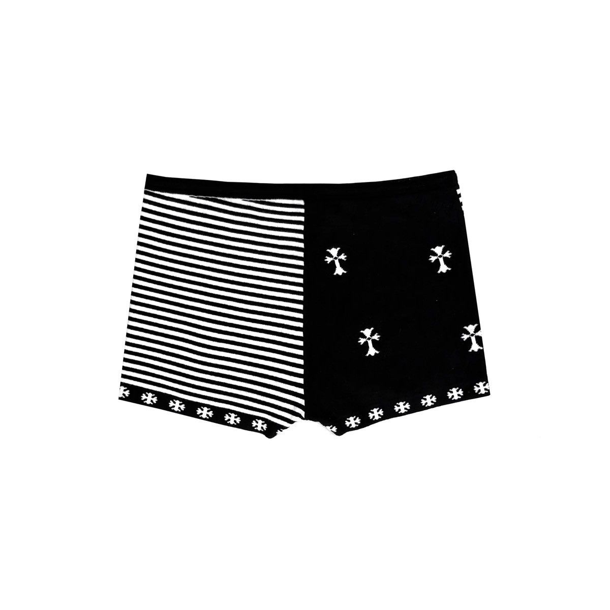 Chrome Hearts Chrome Hearts Striped Cross Stitching Drawstring Shorts Size 27" / US 4 / IT 40 - 1 Thumbnail