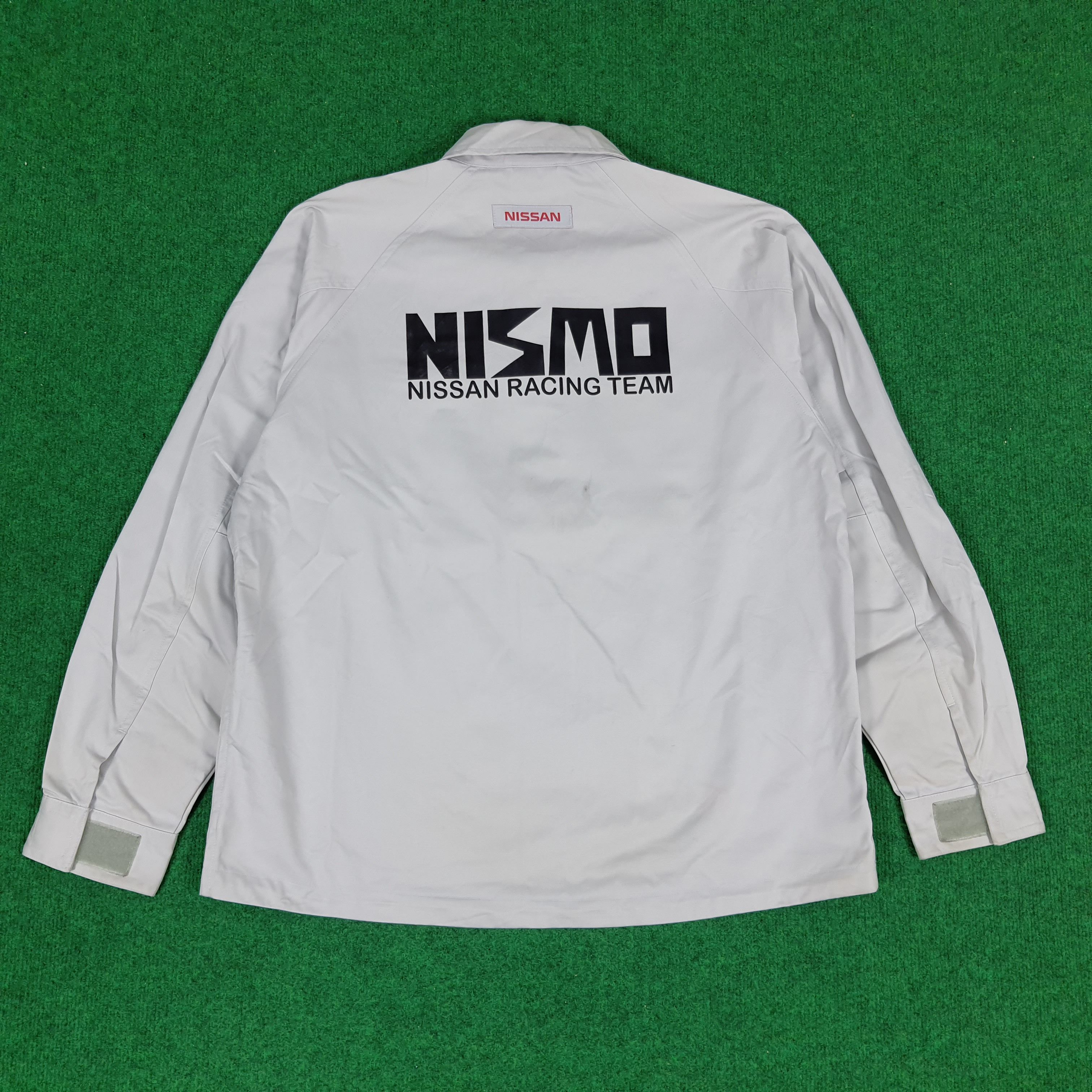 Japanese Brand Vintage NISMO Nissan Racing Team Japan Workwear Jacket Size US L / EU 52-54 / 3 - 1 Thumbnail