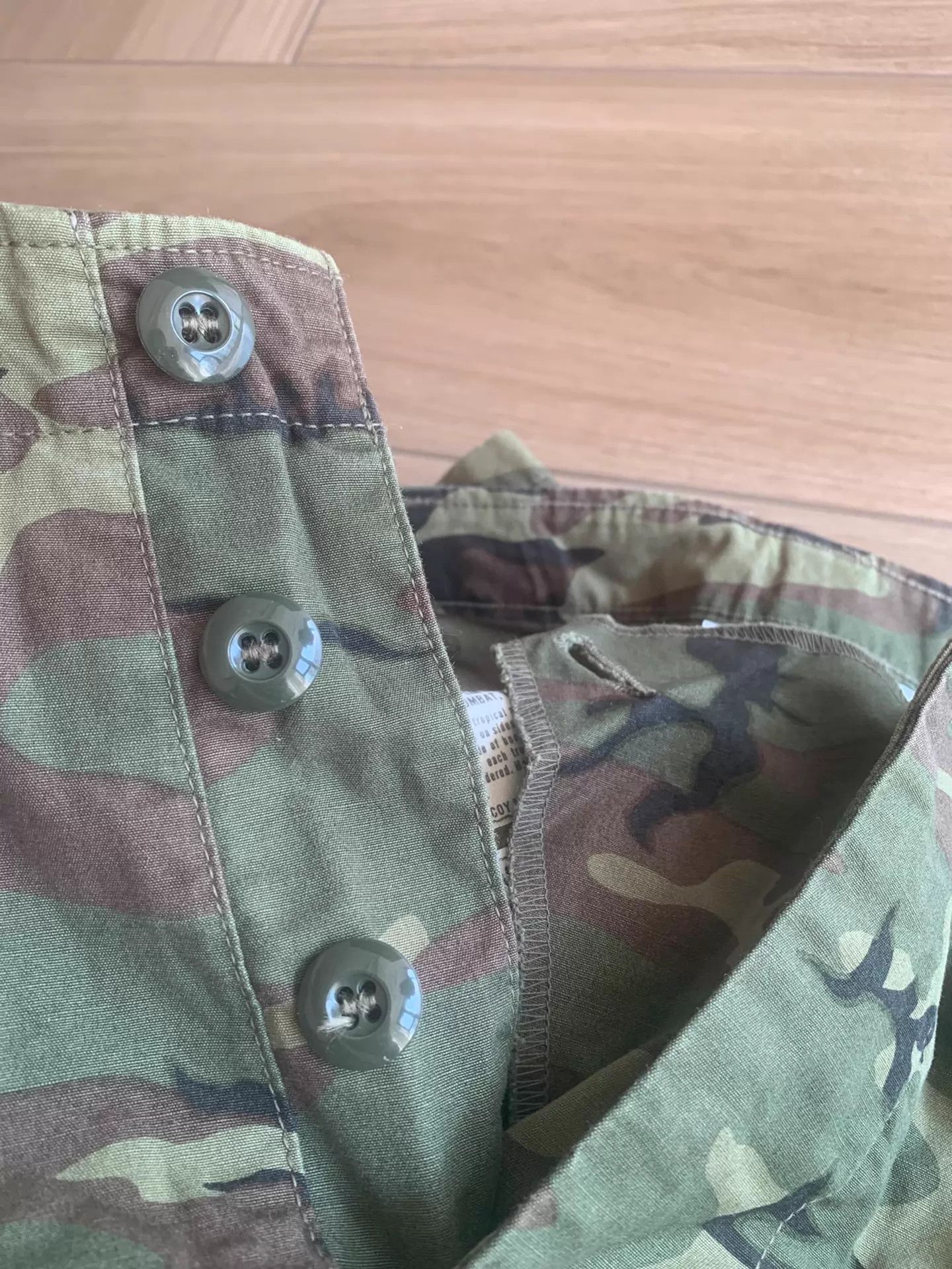 The Real McCoy's The Real McCoy's Camo Cotton Military Pocket Shorts XL Size US 36 / EU 52 - 6 Thumbnail