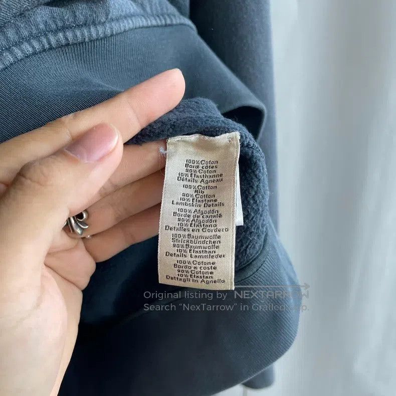 Hermes Hermes Gray Leather Horsehead Hoodie Size XL / US 12-14 / IT 48-50 - 4 Thumbnail