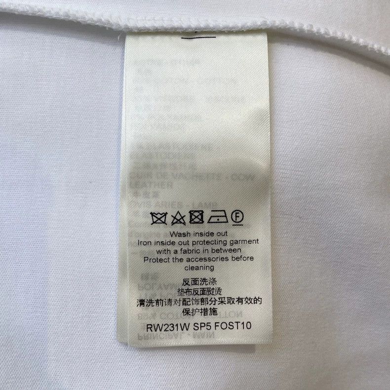 Louis Vuitton Louis Vuitton White large logo printed sweatshirt Size US M / EU 48-50 / 2 - 6 Thumbnail