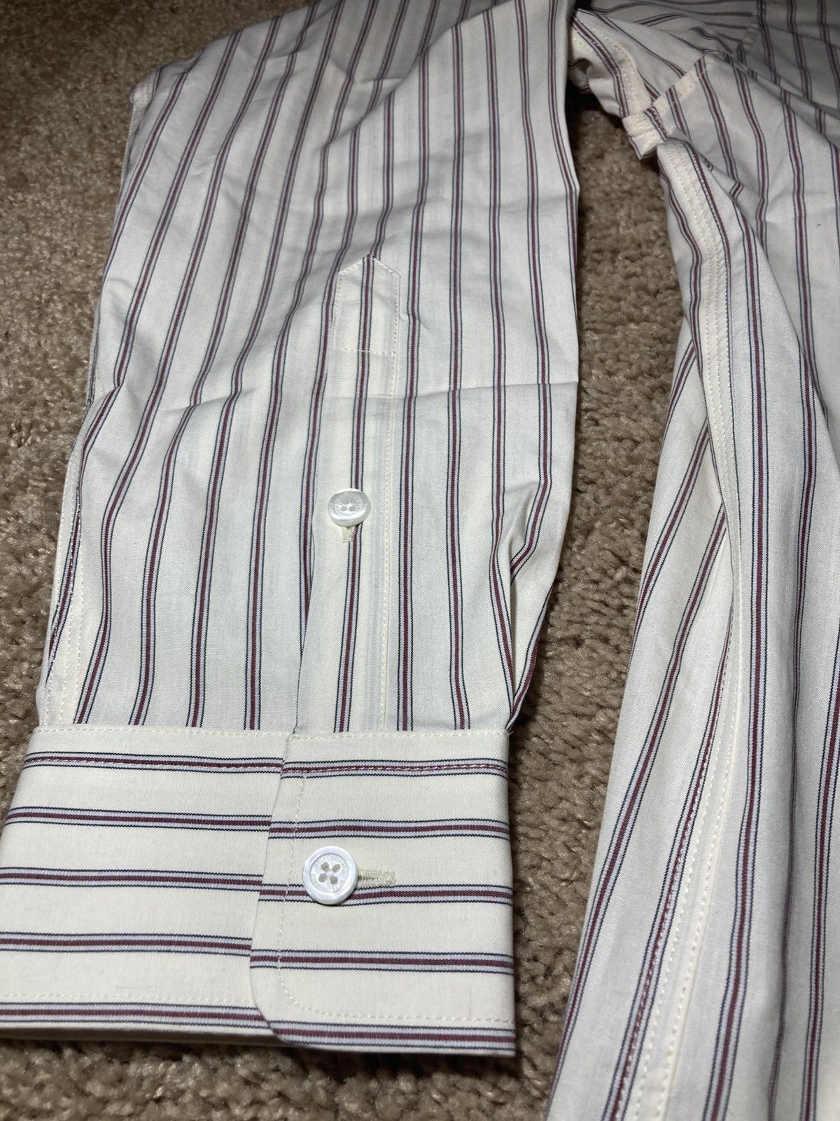 Willy Chavarria New AW25 Willy Chavarria Striped Button Down Veterano 2025 Size US L / EU 52-54 / 3 - 3 Thumbnail