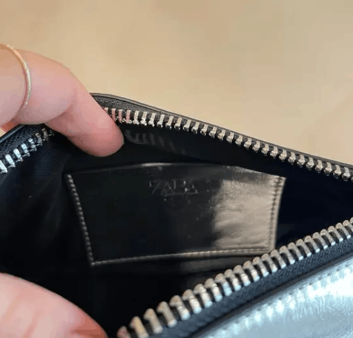 Zara Zara Asymmetrical Shoulder Bag Size ONE SIZE - 7 Thumbnail