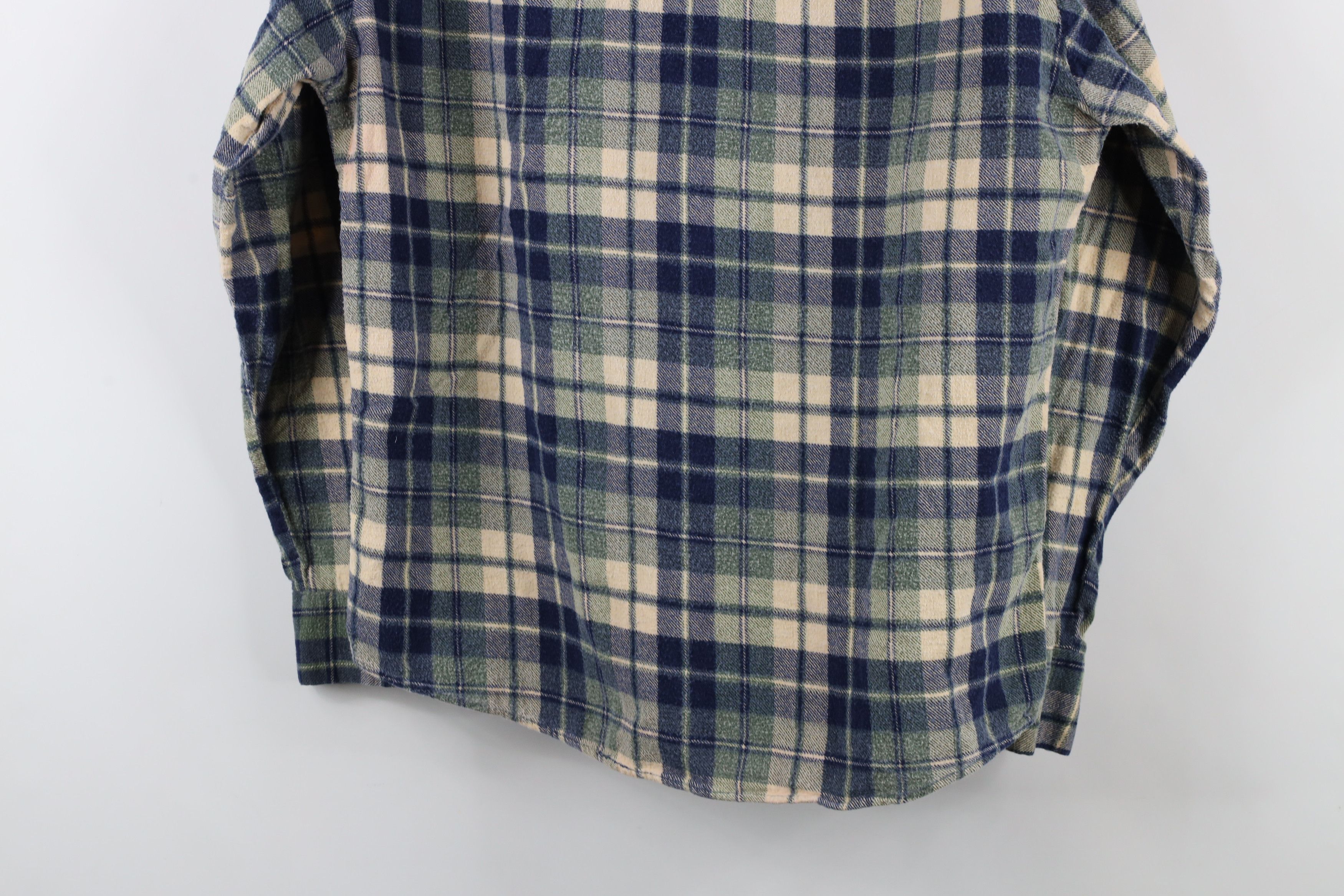 Dickies × Vintage Vintage 80s 90s Dickies Flannel Collared Button Shirt Plaid Size US M / EU 48-50 / 2 - 9 Thumbnail