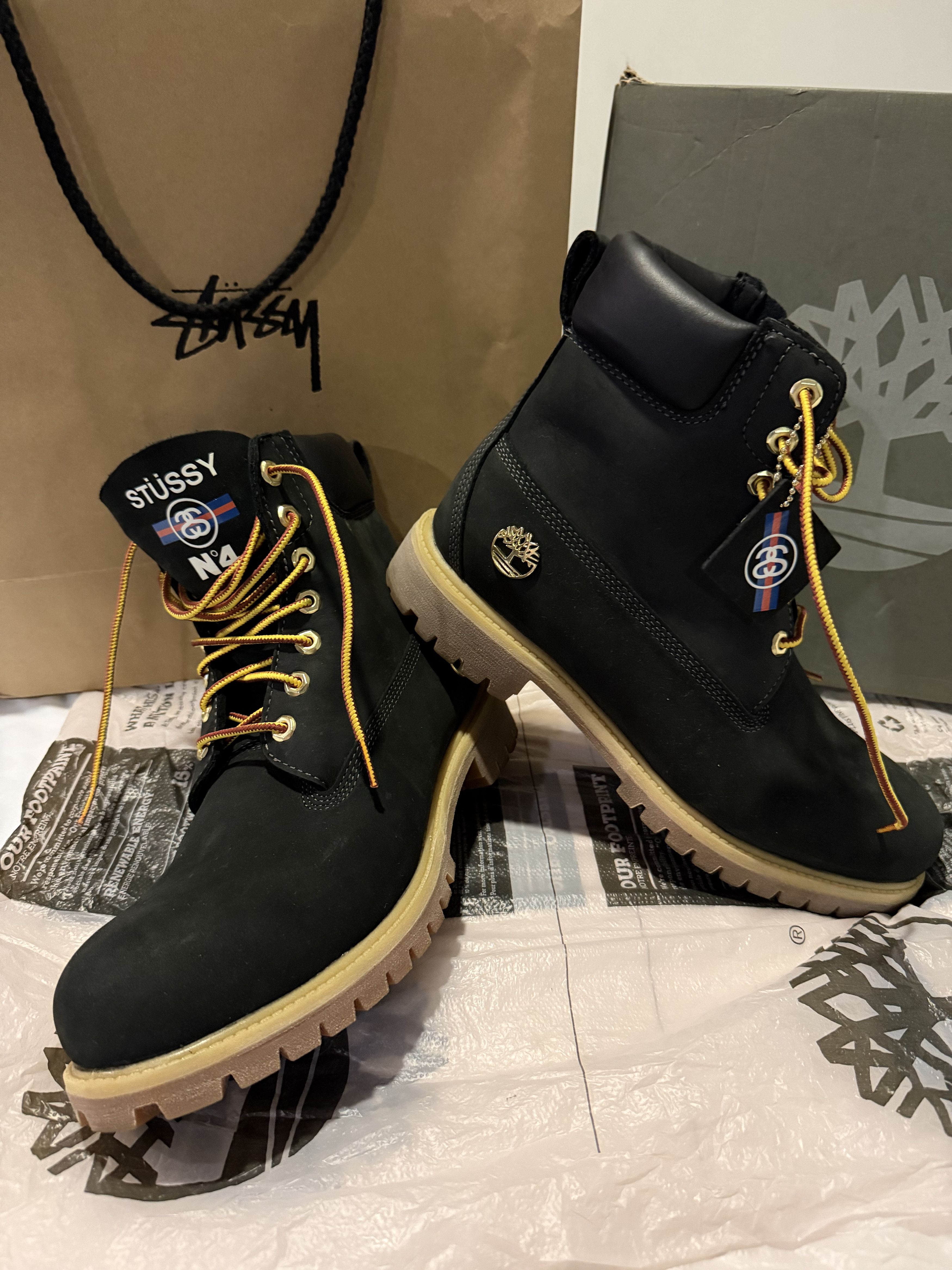 Stussy × Timberland Stussy Timberland Boots | Grailed
