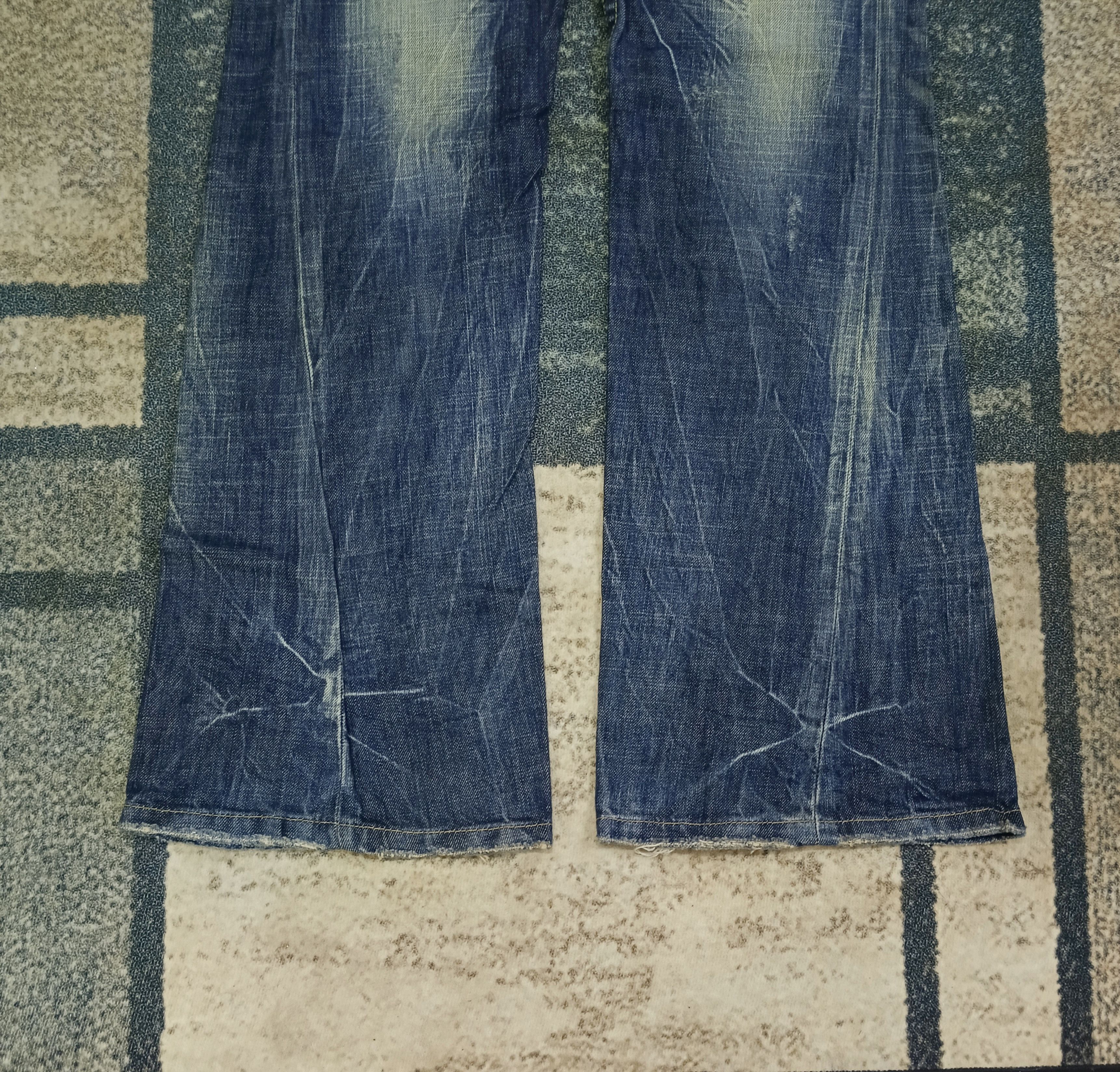 Japanese Brand FLARE TWIST RARE LOLITA DENIM PANTS Size US 32 / EU 48 - 5 Thumbnail