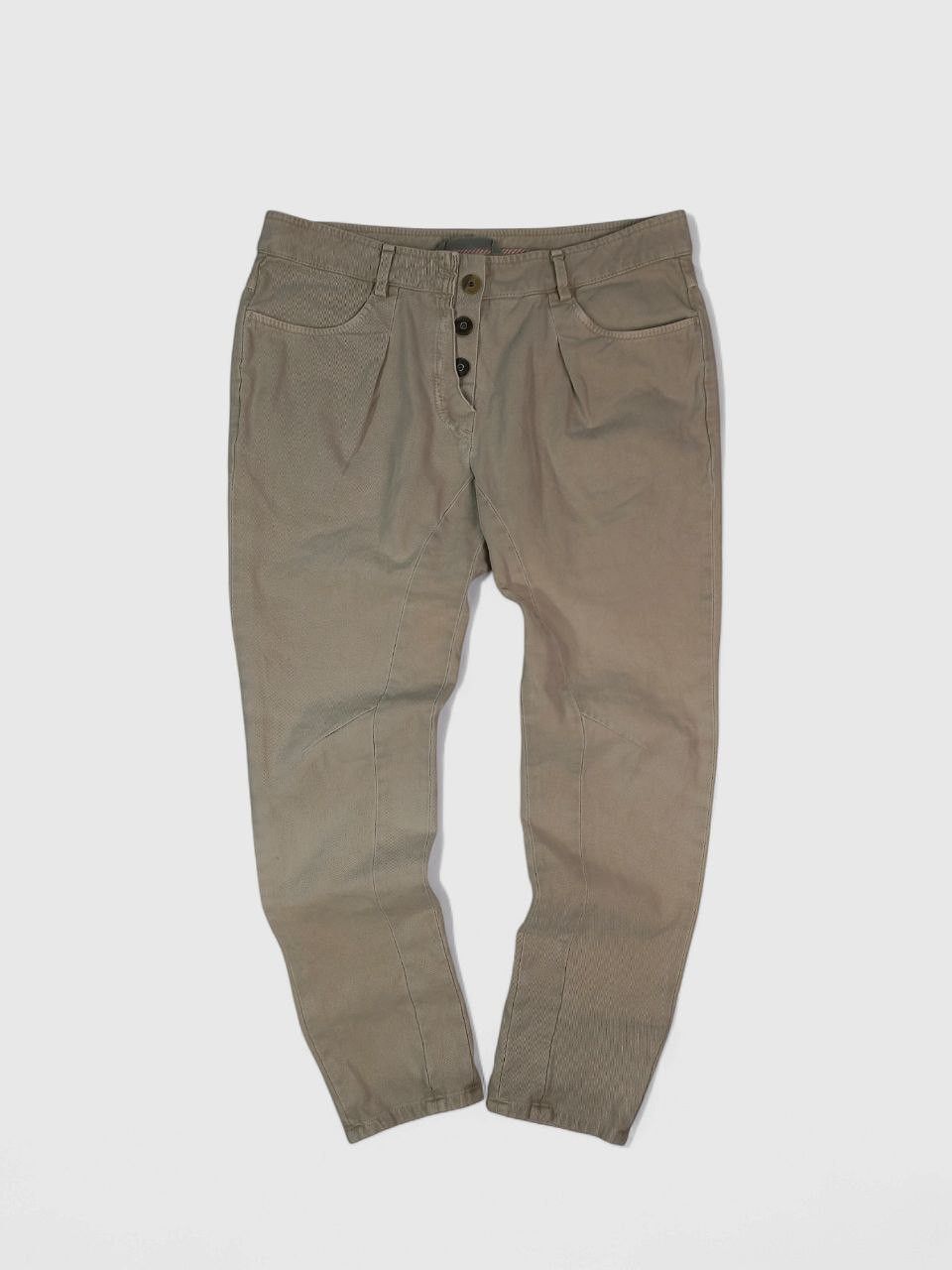 Brunello Cucinelli Rare Brunello Cucinelli Cotton Itali Pants Size 30" / US 8 / IT 44 - 2 Thumbnail