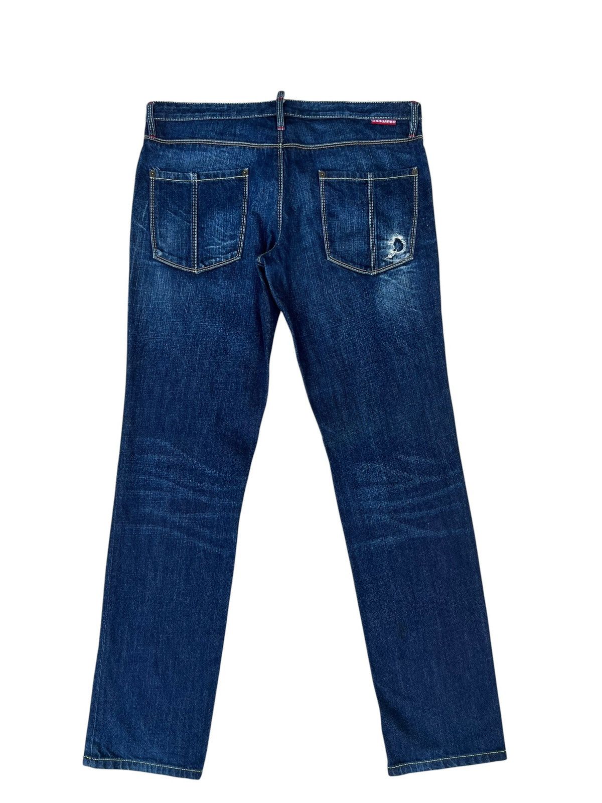 Dsquared2 Dsquared2 Made in Italy Distressed Ripped Skinny Jeans Size US 32 / EU 48 - 12 Thumbnail