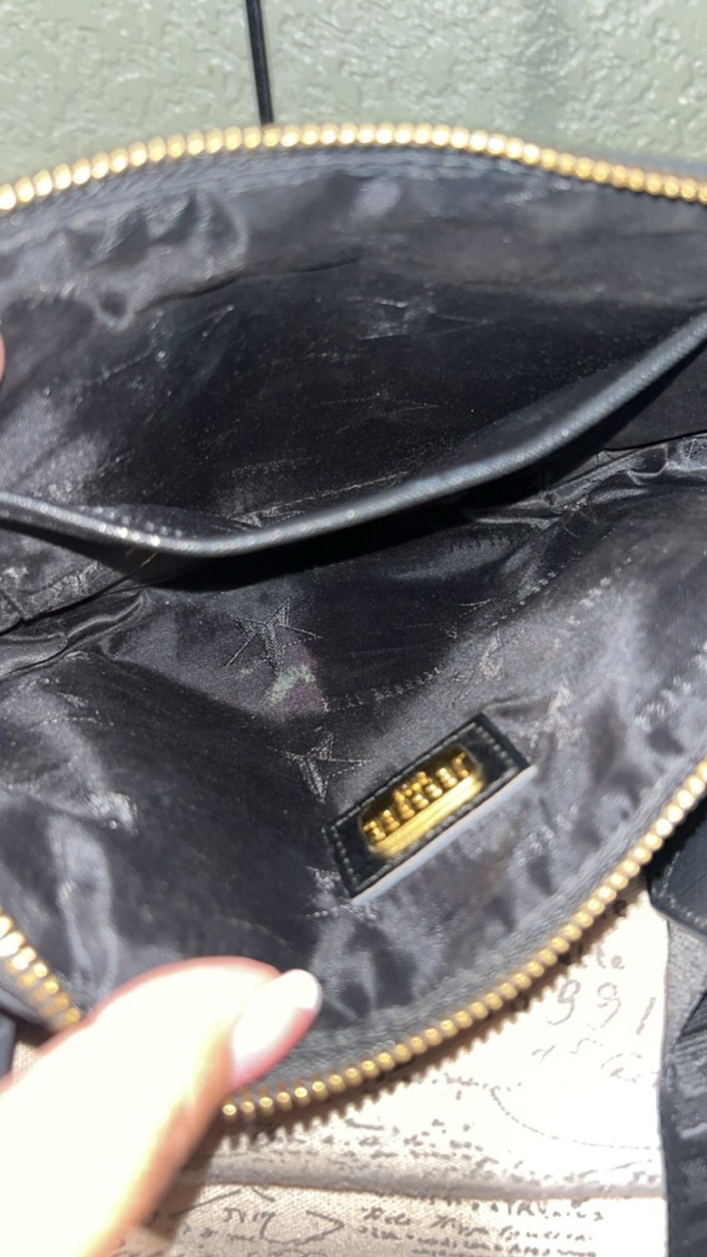 Other Women's Jeffree Star Black Gold Crossbody Bag One Size Size ONE SIZE - 4 Thumbnail