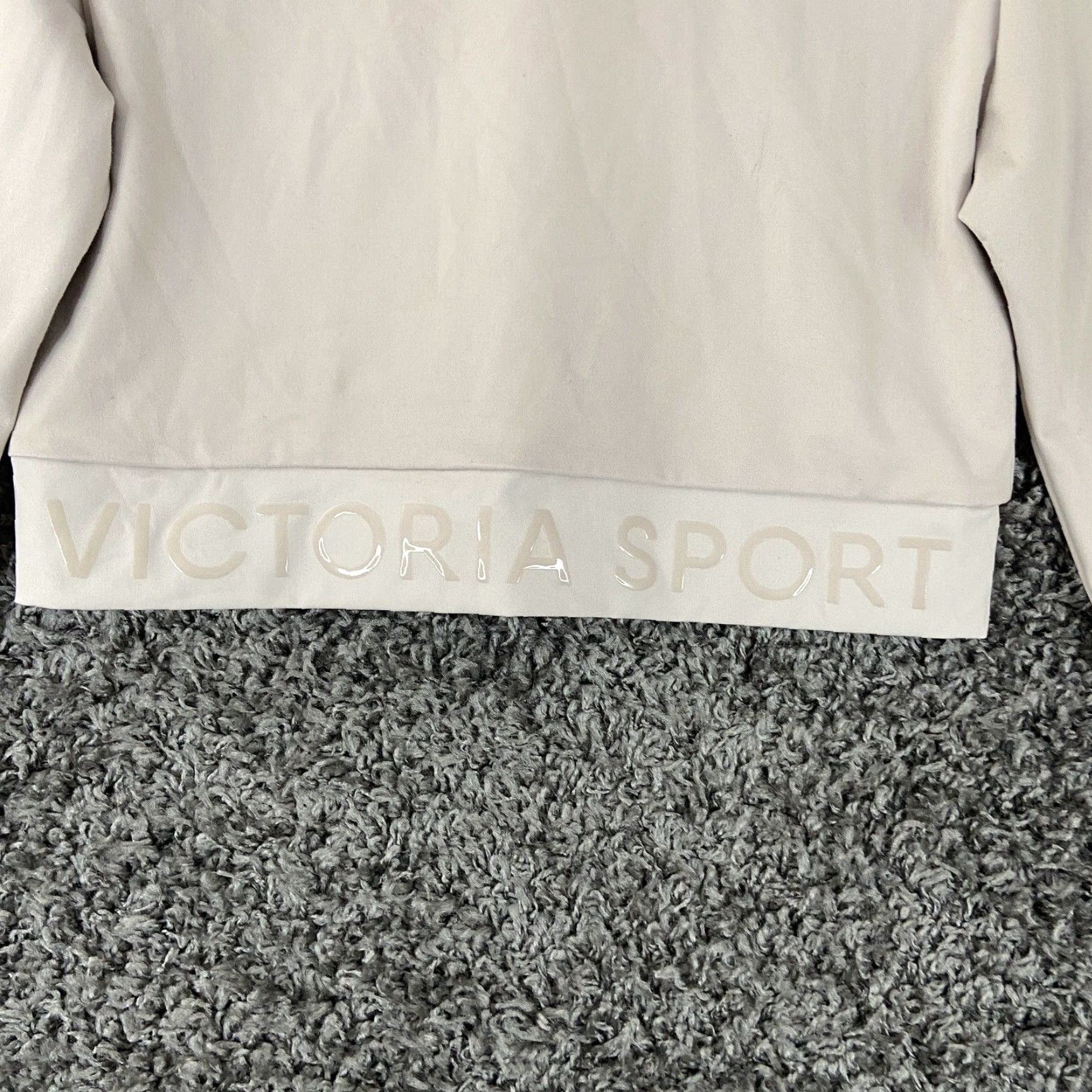 Victoria's Secret Victoria's Secret Sport Workout Top Cropped Long Sleeve Pink Women’s Small Activewear Sports Size S / US 4 / IT 40 - 3 Thumbnail