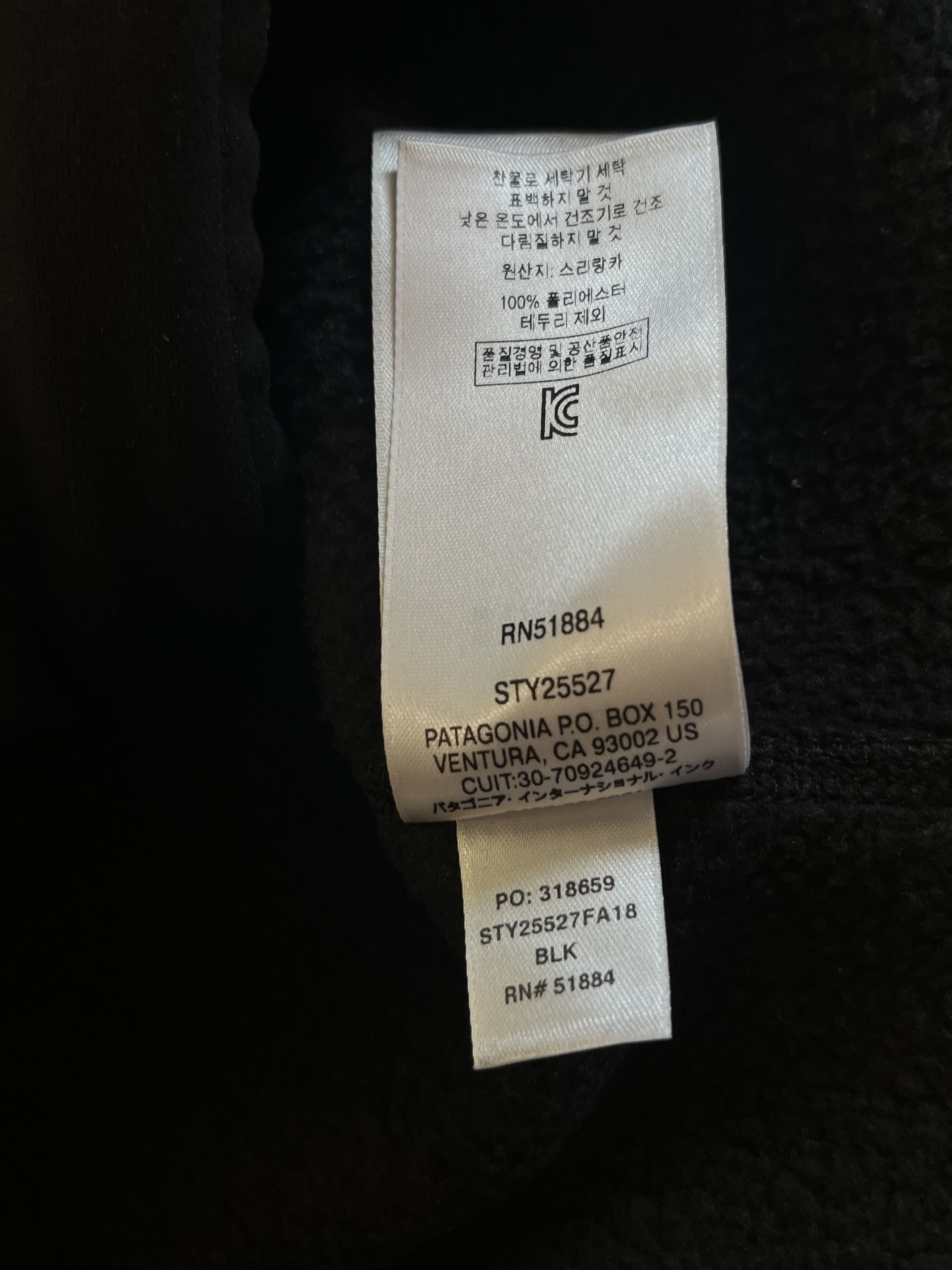 Patagonia RARE Patagonia The Crown Movie Team Black Zip Fleece Size US M / EU 48-50 / 2 - 7 Thumbnail