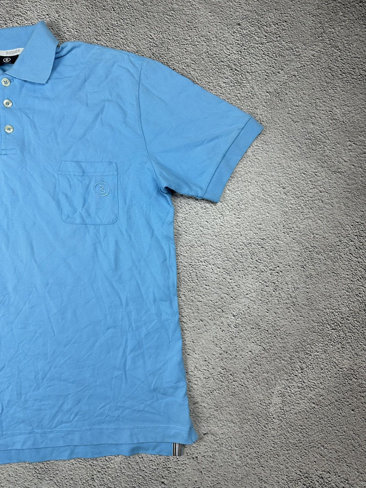 Bogner Vintage Bogner Polo Y2K Logo Old Money Style Size US M / EU 48-50 / 2 - 7 Thumbnail