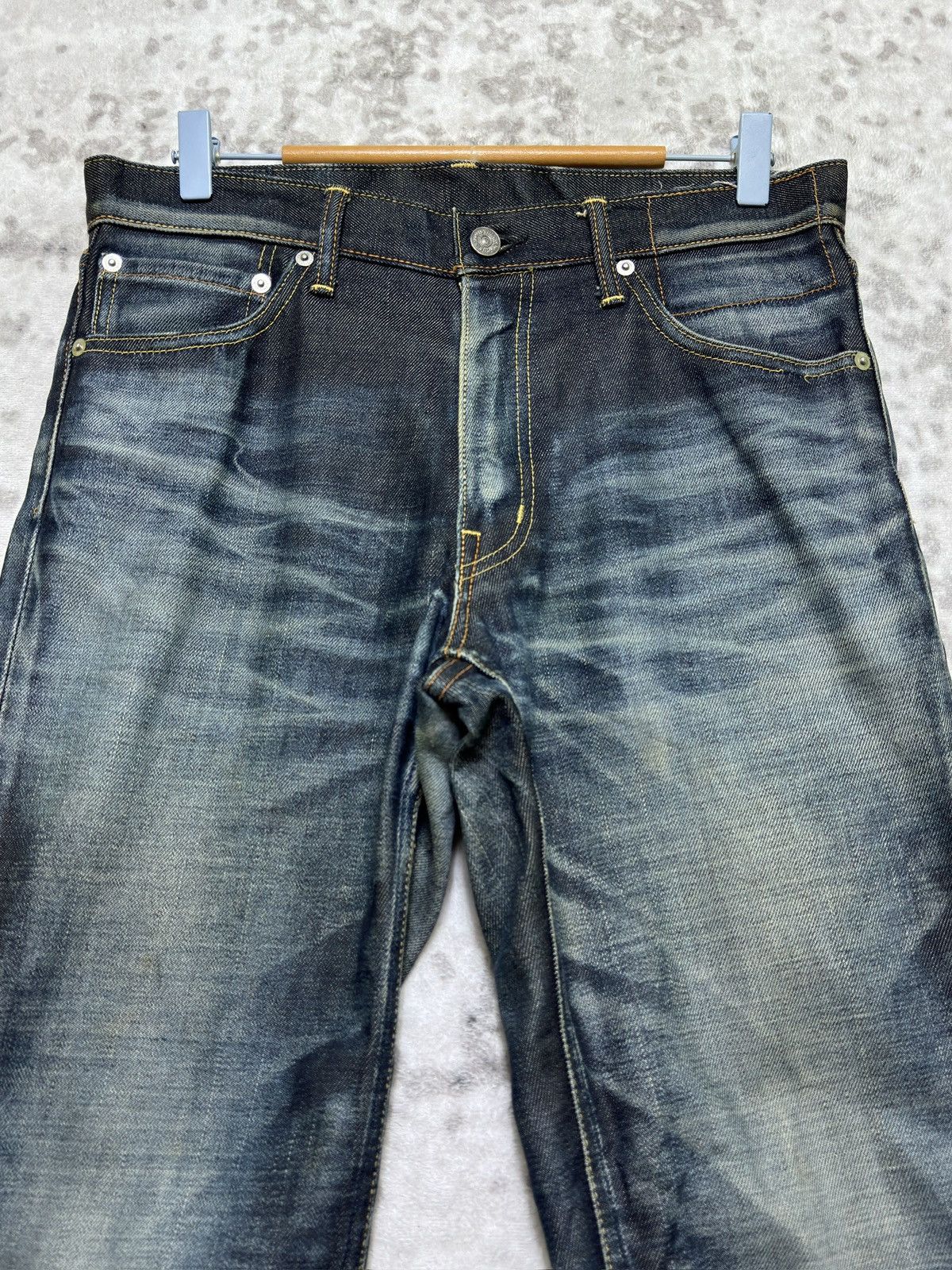 Visvim Vintage Visvim Social Sculpture 03 NW Slim Straight Jeans Size US 31 - 3 Thumbnail