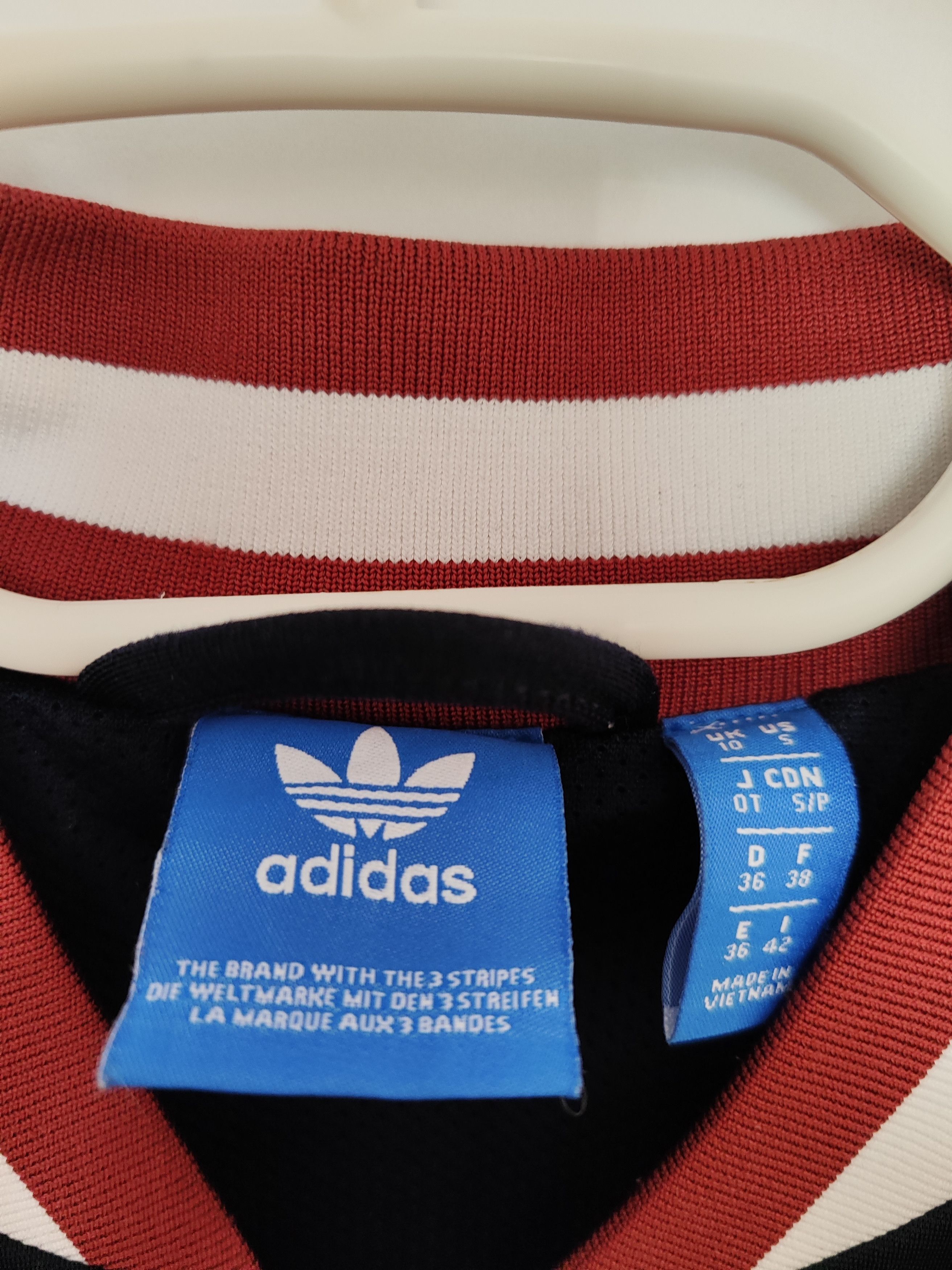 Adidas Adidas Originals Track Jacket – Retro Trefoil Logo Size S / US 4 / IT 40 - 3 Thumbnail