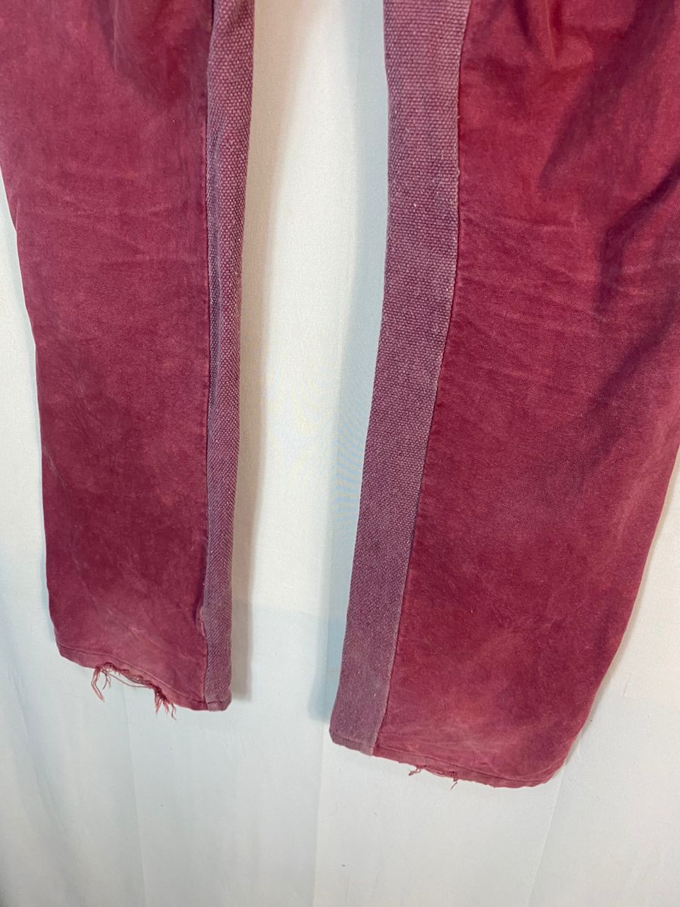 Designer × Japanese Brand Nishiki oriental brand sashiko distressed denim pants Size US 37 - 4 Thumbnail