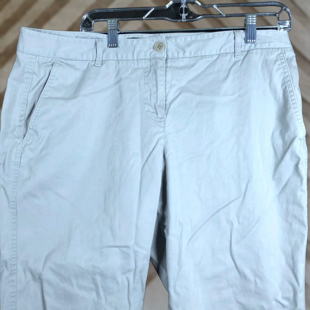 Talbots Talbots Womens Pants Gray Blue Petite Signature High Rise Stretch 14P Pants Petite Women Size 24" / US 00 / IT 34 - 1 Thumbnail