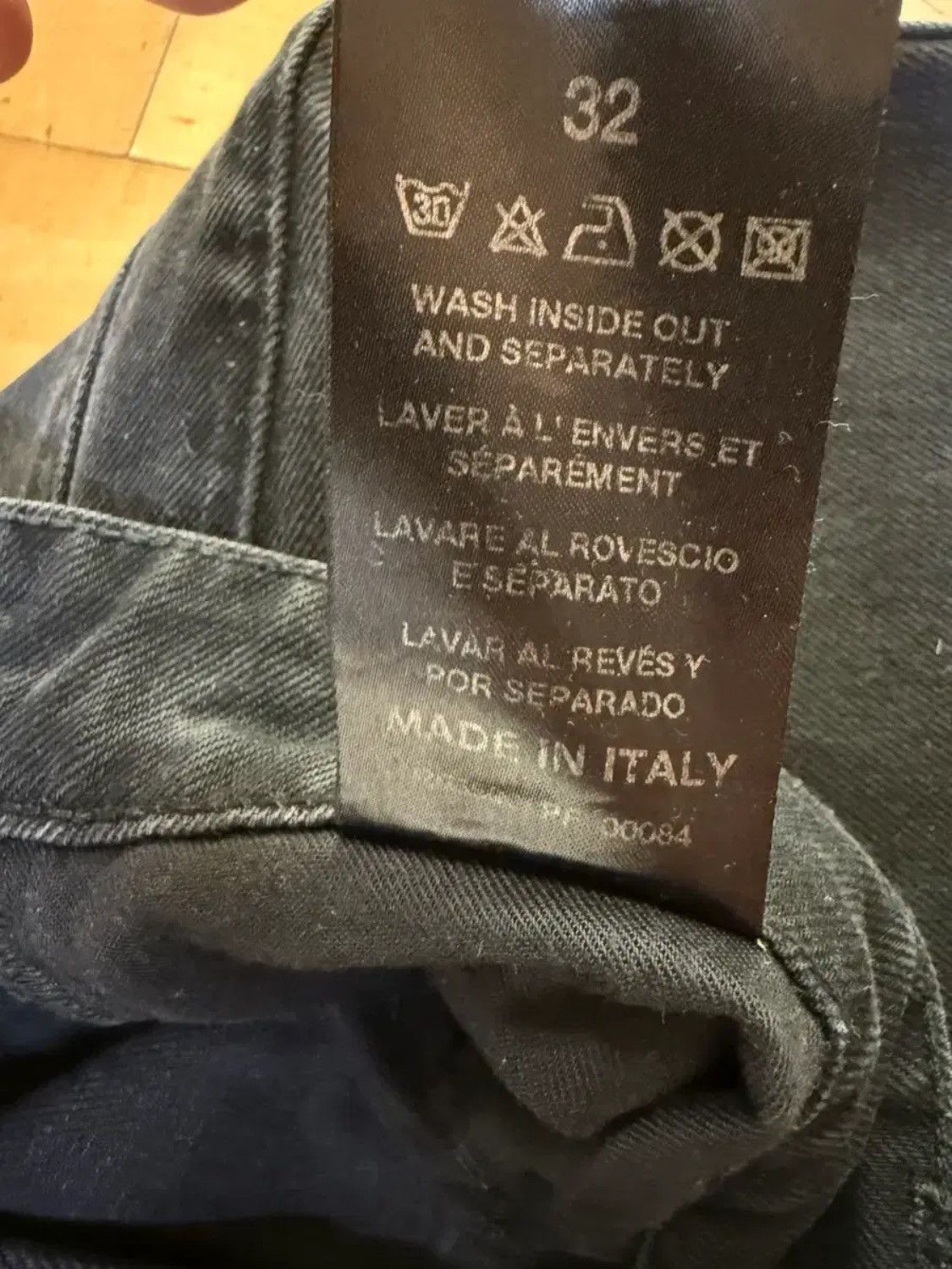 Raf Simons Raf Simons Cropped Denim Pants With Zipped Pocket Size US 32 / EU 48 - 3 Thumbnail