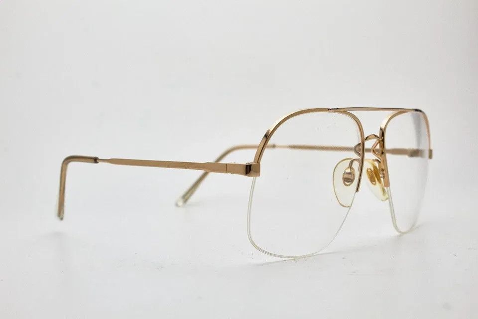 Other FILOS quiet luxury 80s oversized gold thin metal specs Size ONE SIZE - 7 Thumbnail