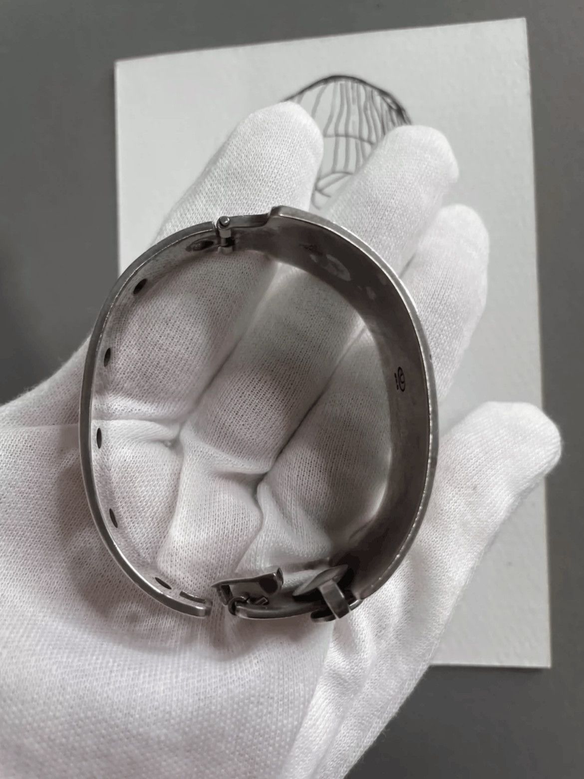 Undercover Undercover 06SS T-period KLAUS 925 Silver Bracelet Size ONE SIZE - 8 Thumbnail