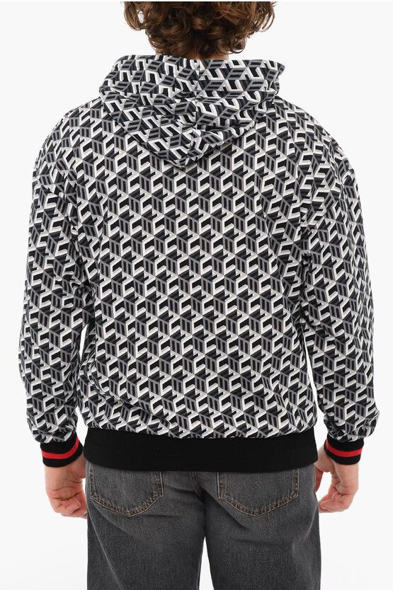 MCM og1mm0724 Embroidered Printed Cotton Hoodie in Multicolor Size US L / EU 52-54 / 3 - 2 Thumbnail