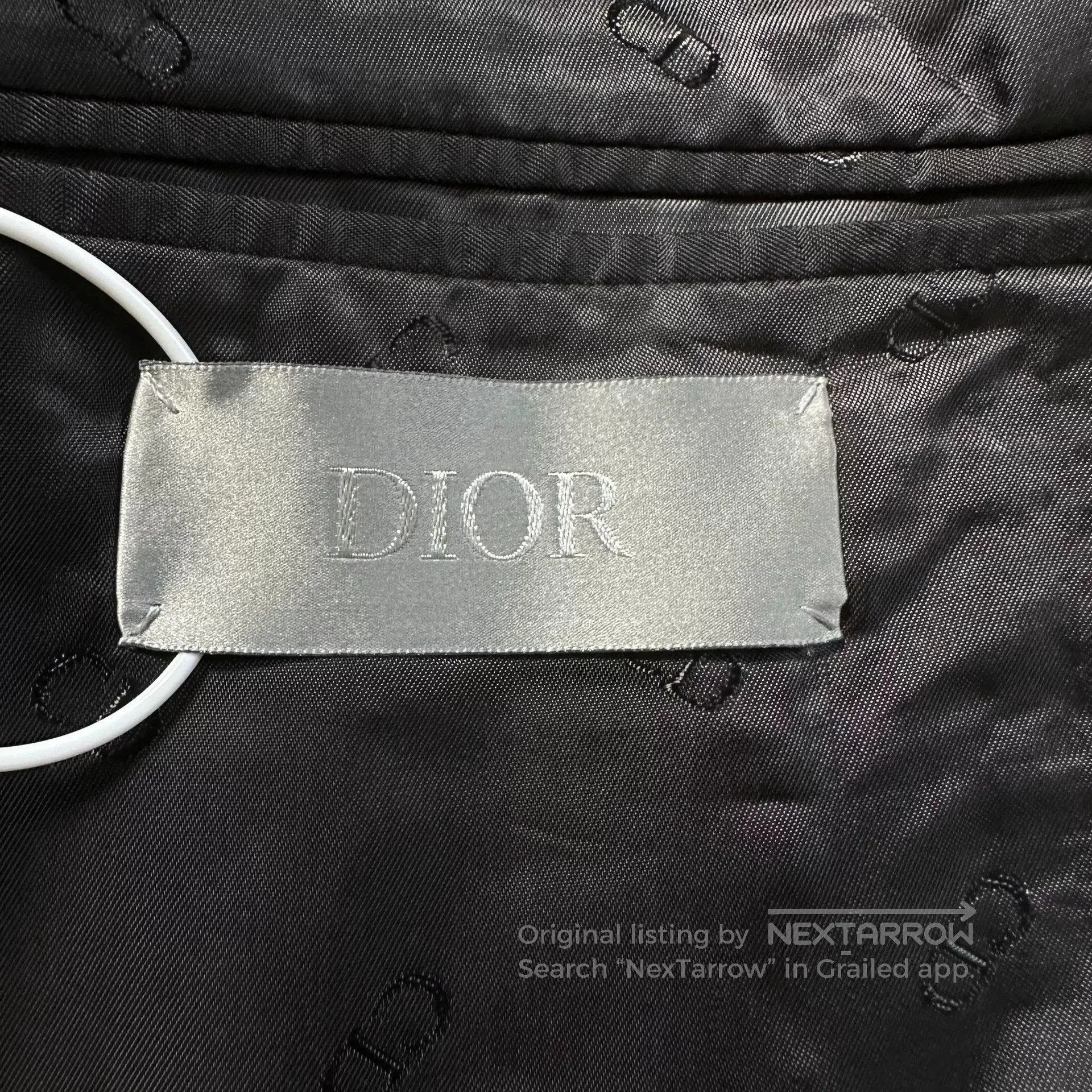 Dior Dior 23SS Runway Logo Blazer. Size US L / EU 52-54 / 3 - 3 Thumbnail