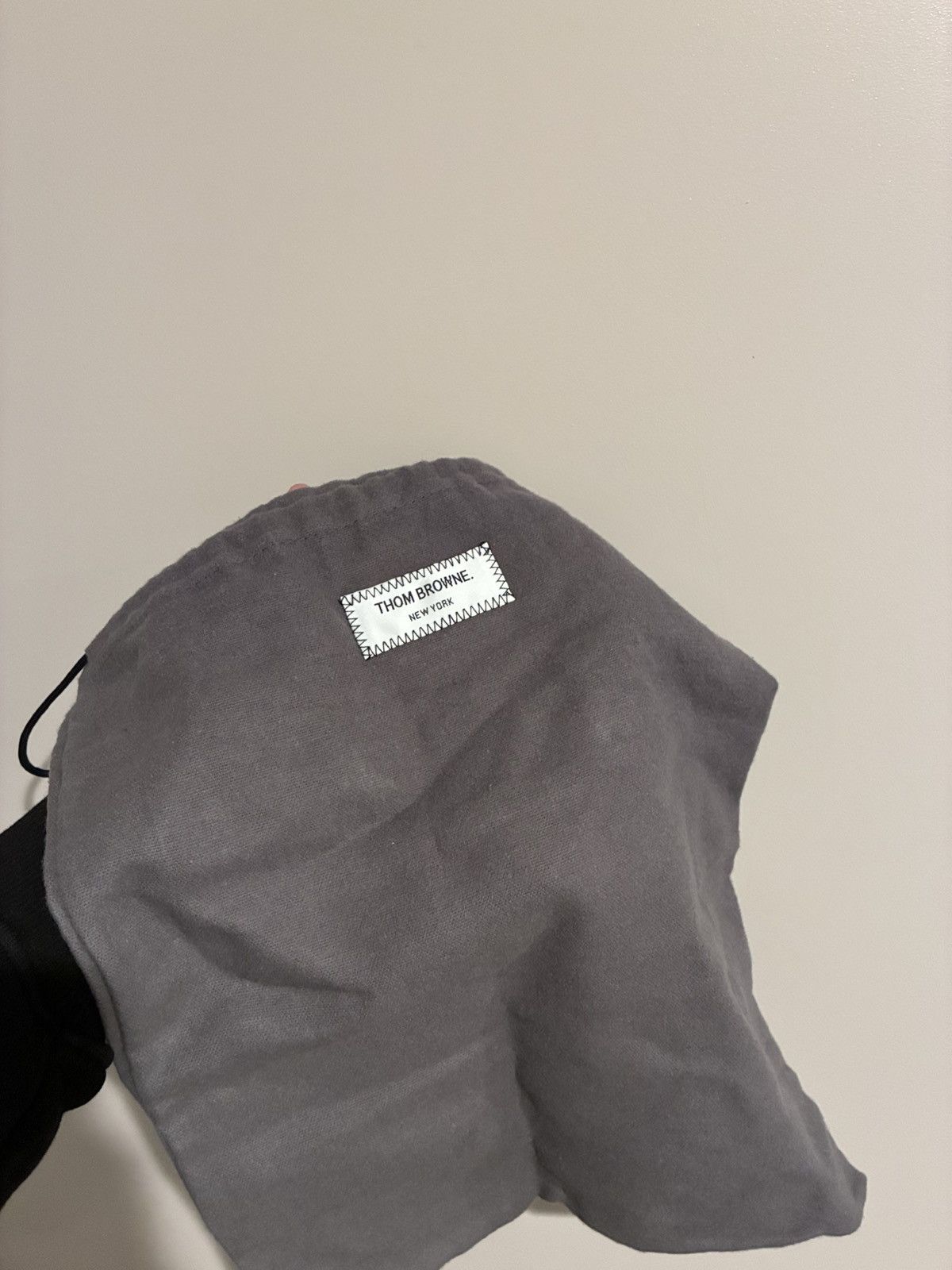 Thom Browne Pebble Grain Reporter Bag Size ONE SIZE - 6 Thumbnail