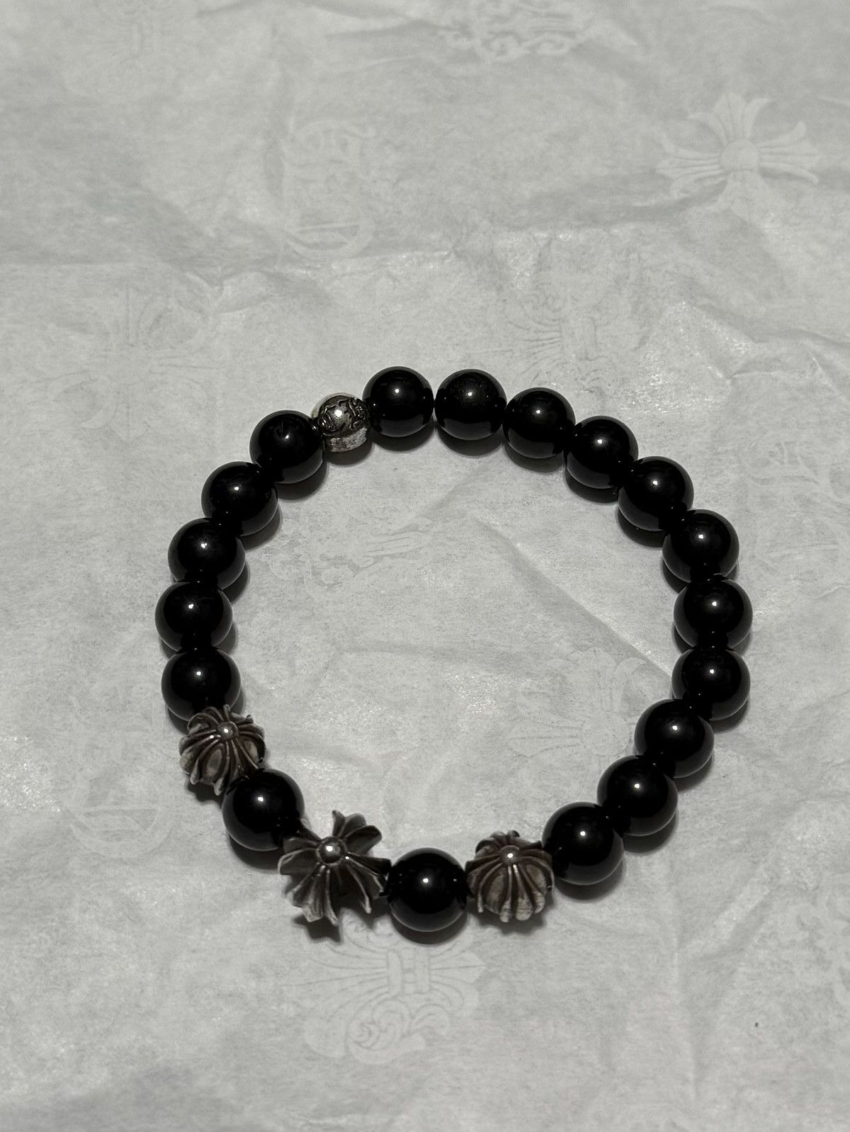 Chrome Hearts Chrome Hearts Ch Plus Bead Bracelet Size ONE SIZE - 3 Thumbnail