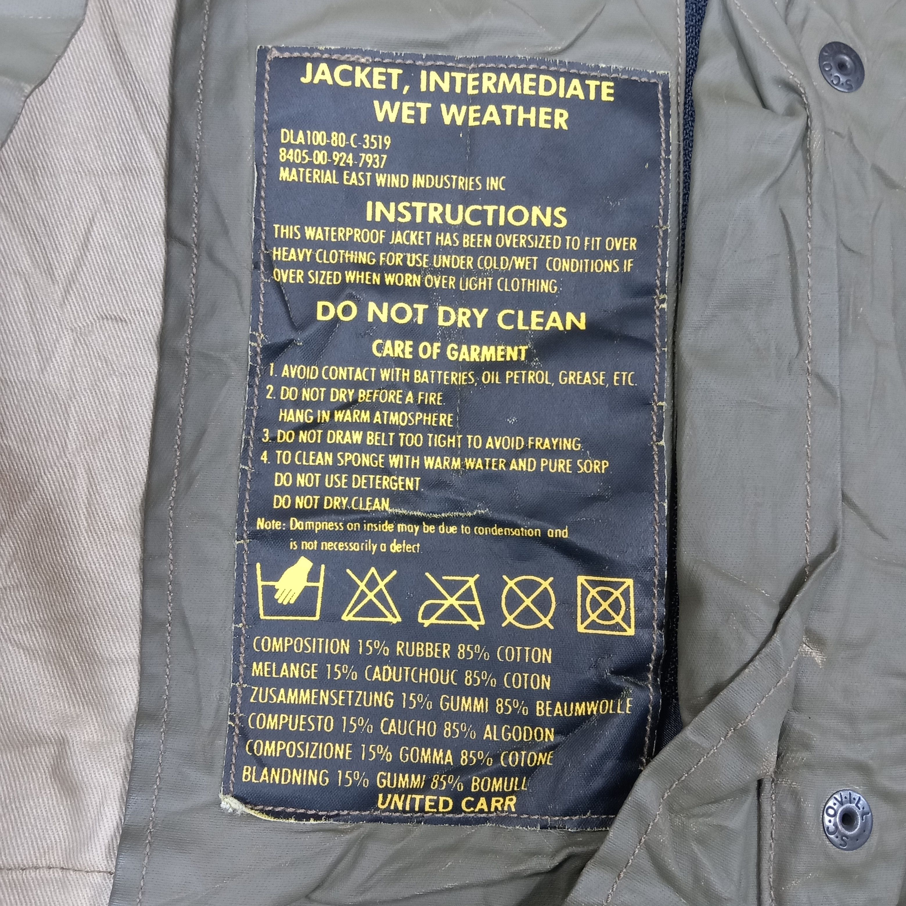 Buzz Rickson's × Leather × Vintage Buzz Rickson's America Military Style Utility Jacket Size US M / EU 48-50 / 2 - 10 Thumbnail
