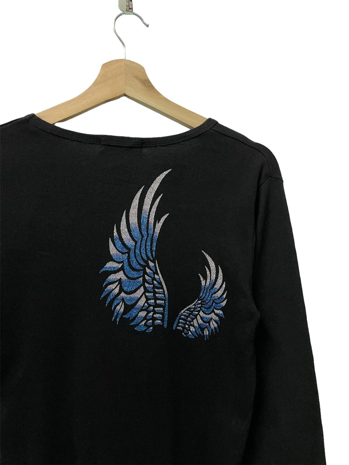 Beauty Beast × Hysteric Glamour × If Six Was Nine LAST DROP‼️Vintage Japanese Brand Wings Poem Longsleeve Size US M / EU 48-50 / 2 - 4 Thumbnail