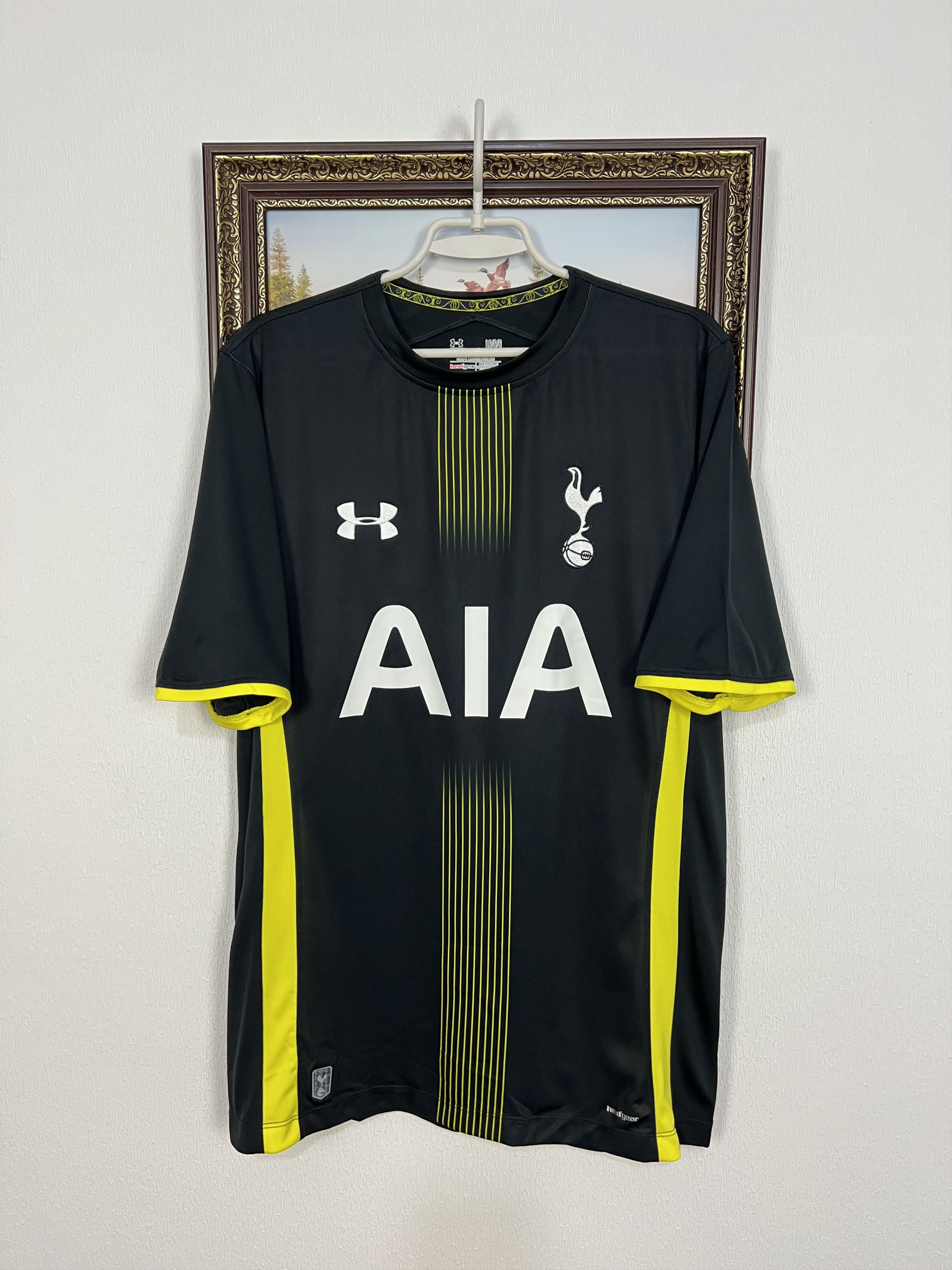 Under Armour Tottenham Hotspur Away football shirt 2014 Soccer Jersey Size US L / EU 52-54 / 3 - 1 Thumbnail
