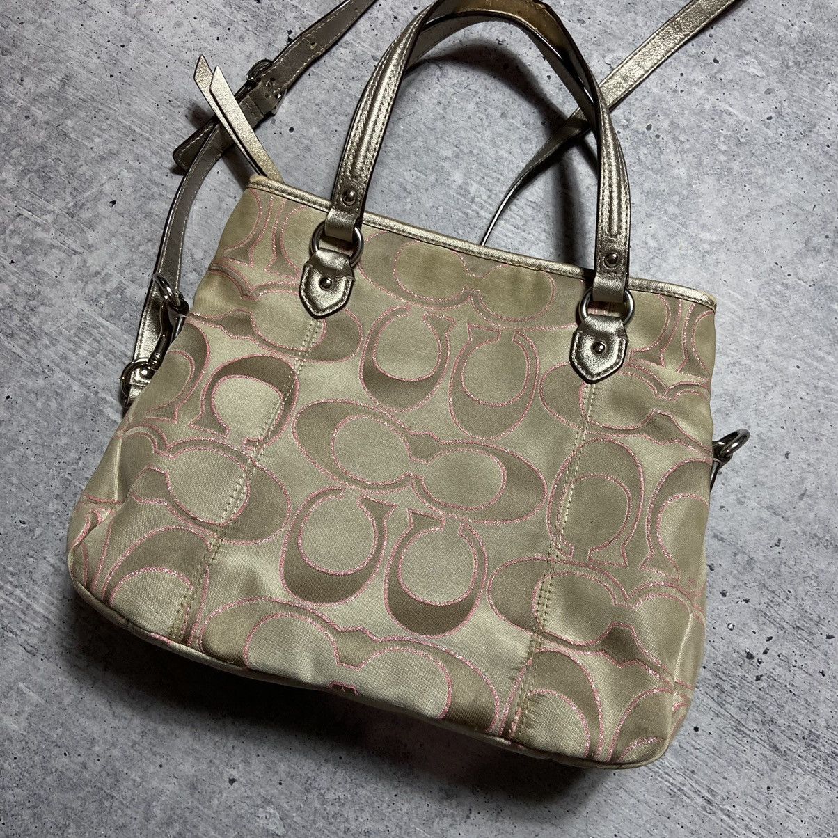 Coach × Designer 📌 Crazy Coach Y2K Monogram Shoulder Bag Size ONE SIZE - 13 Thumbnail