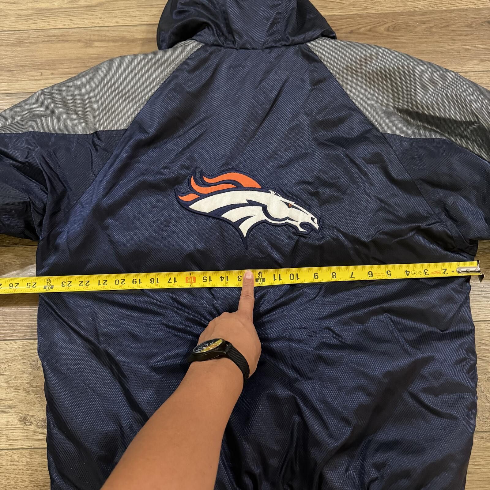 Starter Vintage Denver Broncos Starter Pro Line NFL Puffer Jacket Size US XL / EU 56 / 4 - 7 Thumbnail