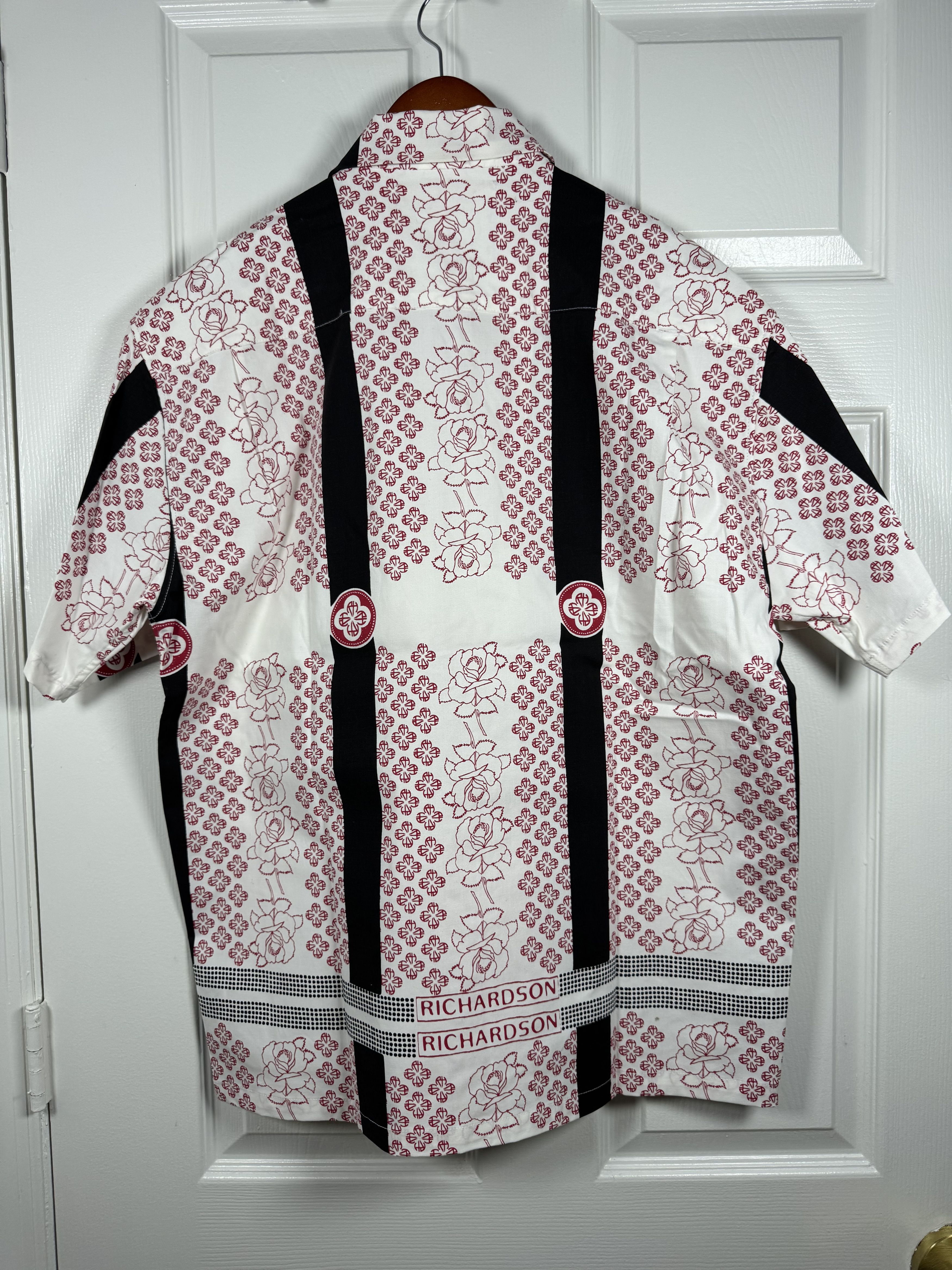 Richardson RH Rose Aloha Shirt Large Made in USA Size US L / EU 52-54 / 3 - 4 Thumbnail