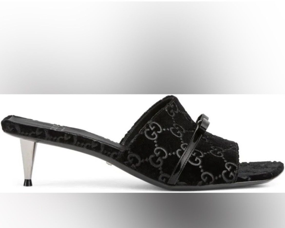 Gucci GUCCI Women's GG slide Sandal size 37.5 Size US 7.5 / IT 37.5 - 1 Thumbnail