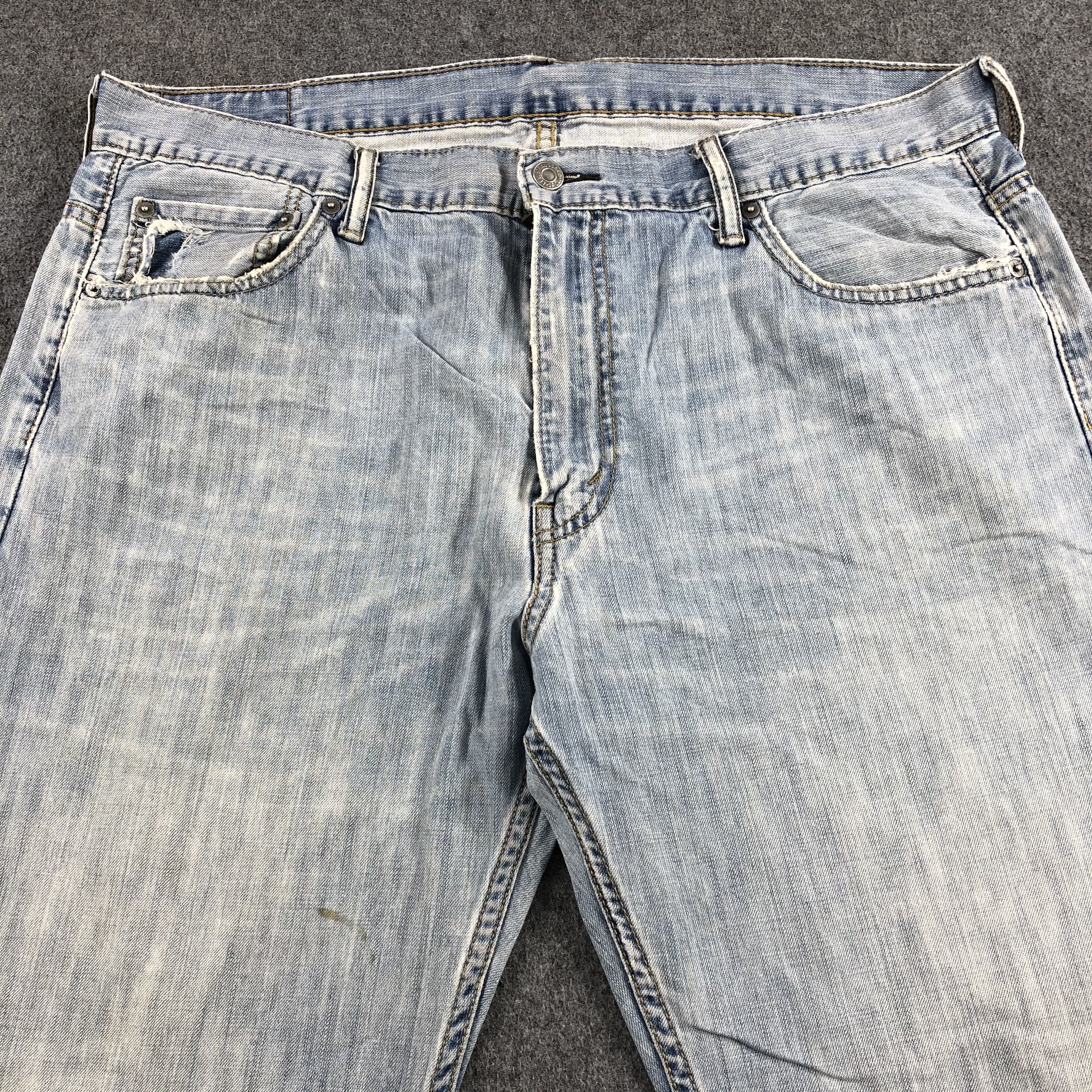 Levi's Vintage Light Wash Levis 569 Jeans-J1685 Size US 39 - 3 Thumbnail