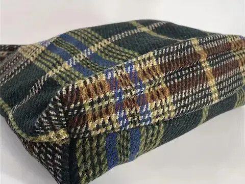VIBE Fashion tartan plaid tote bag shoppers bag Size ONE SIZE - 4 Thumbnail