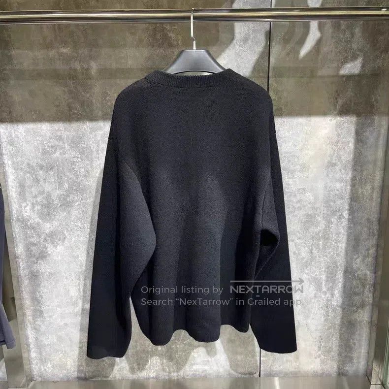 Balenciaga Balenciaga Seven Nations Slogan Rainbow Merino Wool Knitwe Size US S / EU 44-46 / 1 - 2 Thumbnail