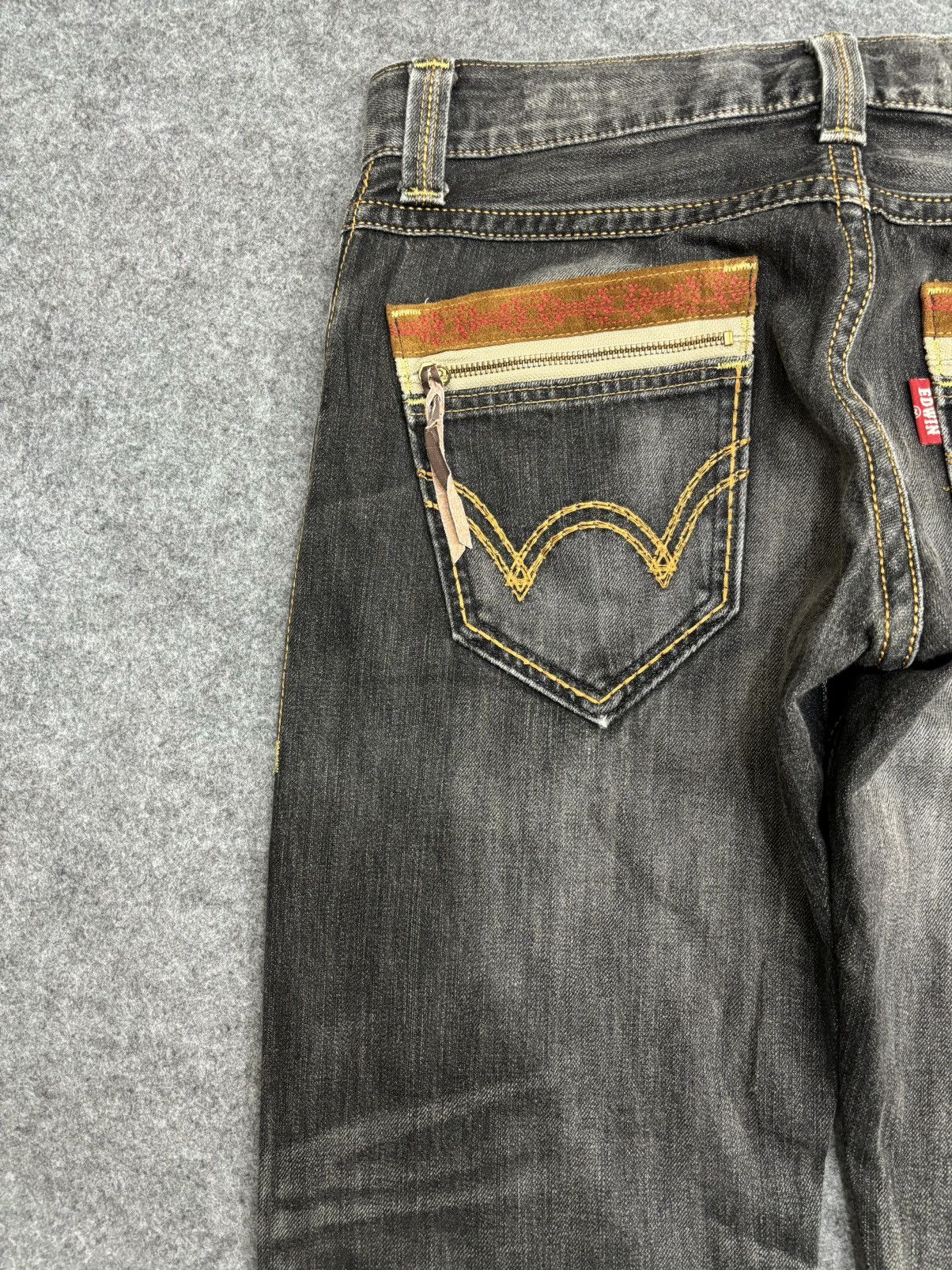 Edwin 💥Sick Fades Style💥Edwin 434XVS Rare Fades Denim F562 Size US 32 / EU 48 - 13 Thumbnail