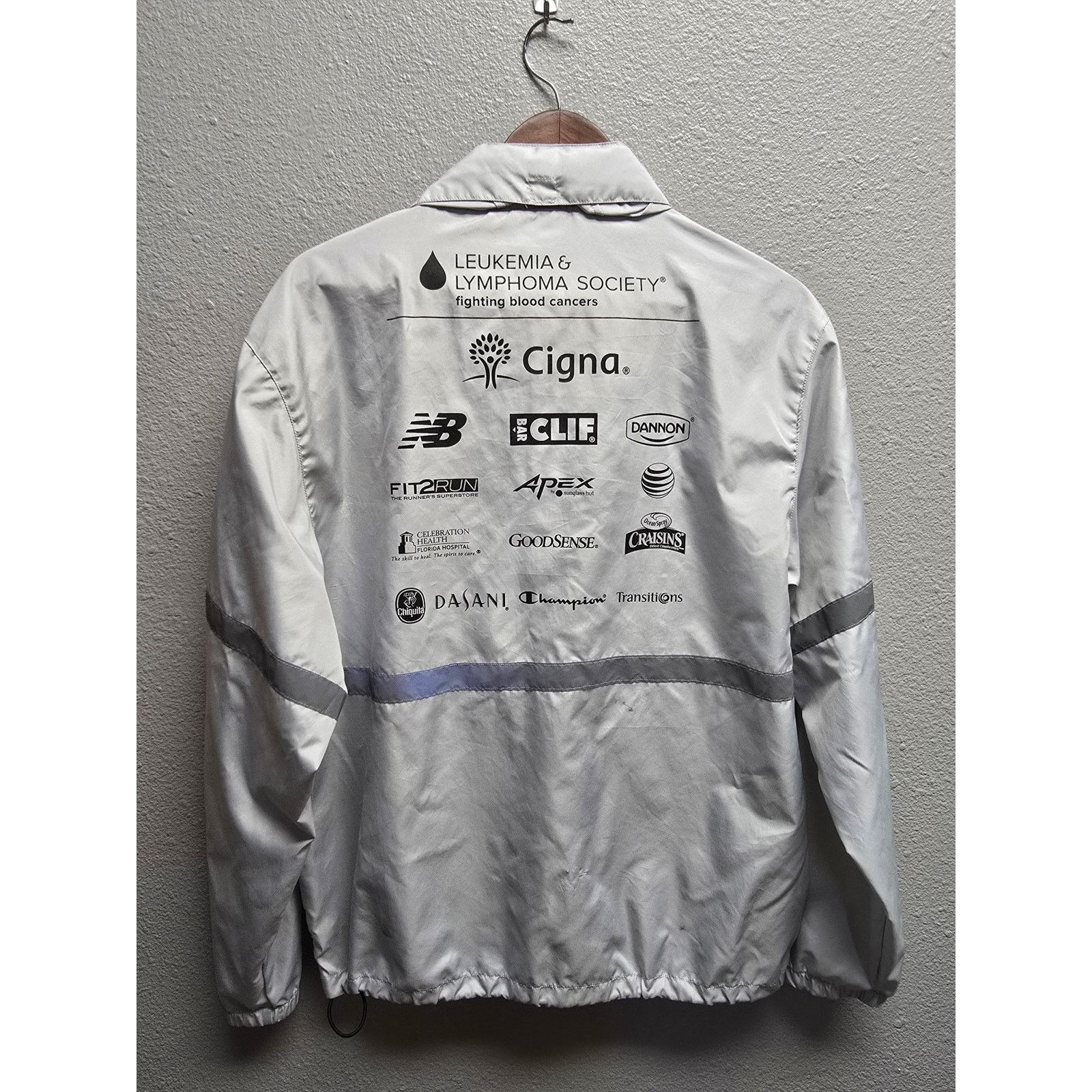 Disney Disney Windbreaker Mickey Mouse Marathon Gray Jacket Small Size US S / EU 44-46 / 1 - 6 Thumbnail
