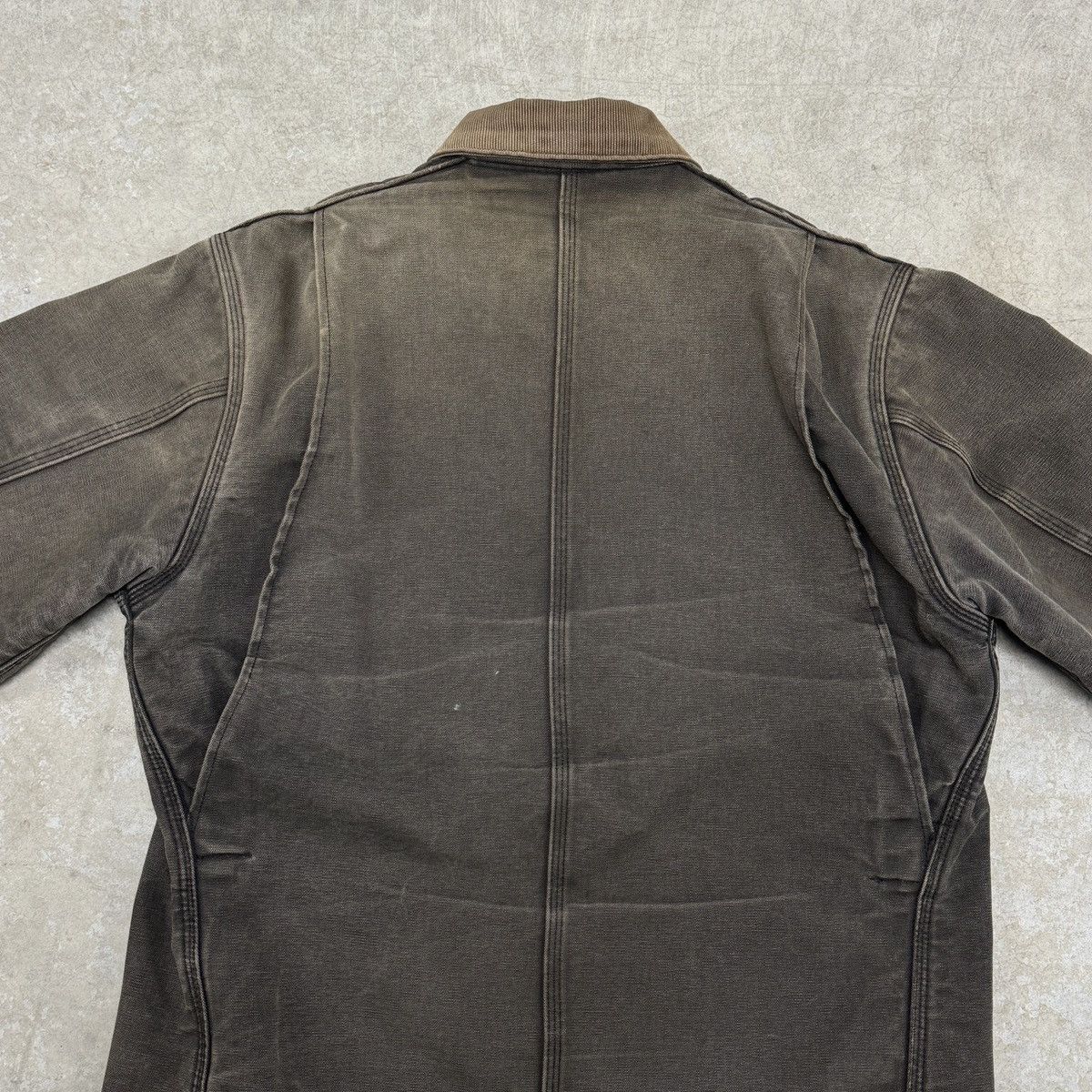 Carhartt Vintage Carhartt Jacket Thrashed Sun Faded Size US L / EU 52-54 / 3 - 6 Thumbnail