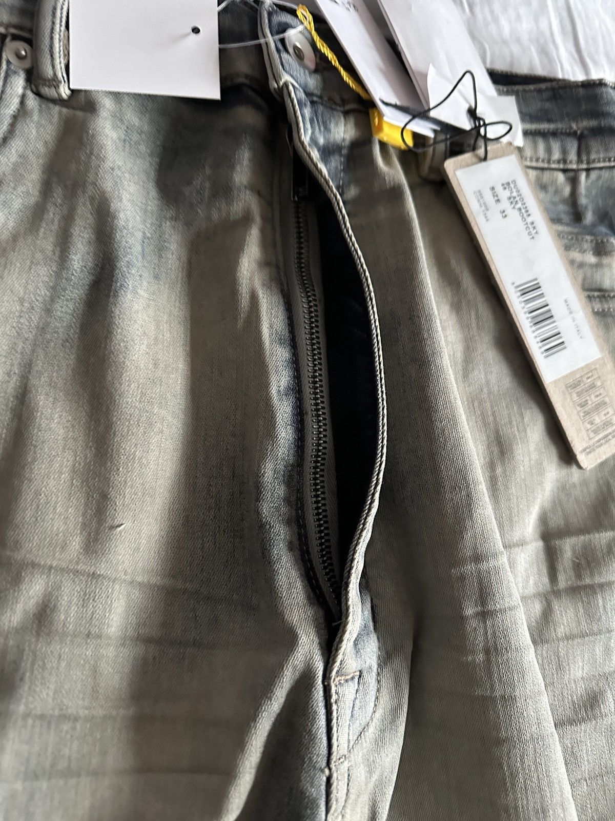 Rick Owens RICK OWENS BOLAN BOOTCUT- SKY F/W24 Size US 33 - 2 Thumbnail