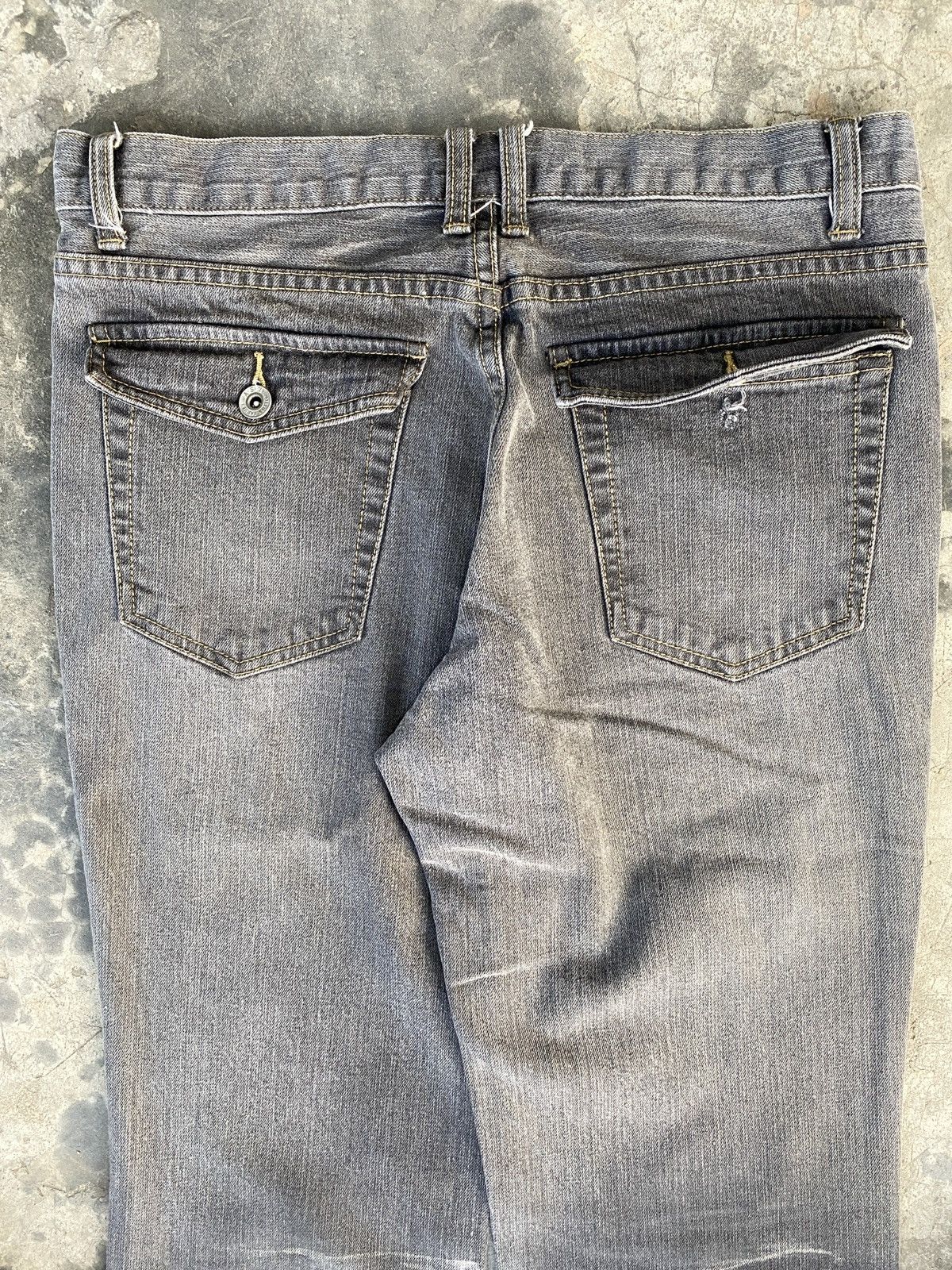 Japanese Brand Vintage Atelier Sab Men Flare Jeans Size US 32 / EU 48 - 20 Thumbnail
