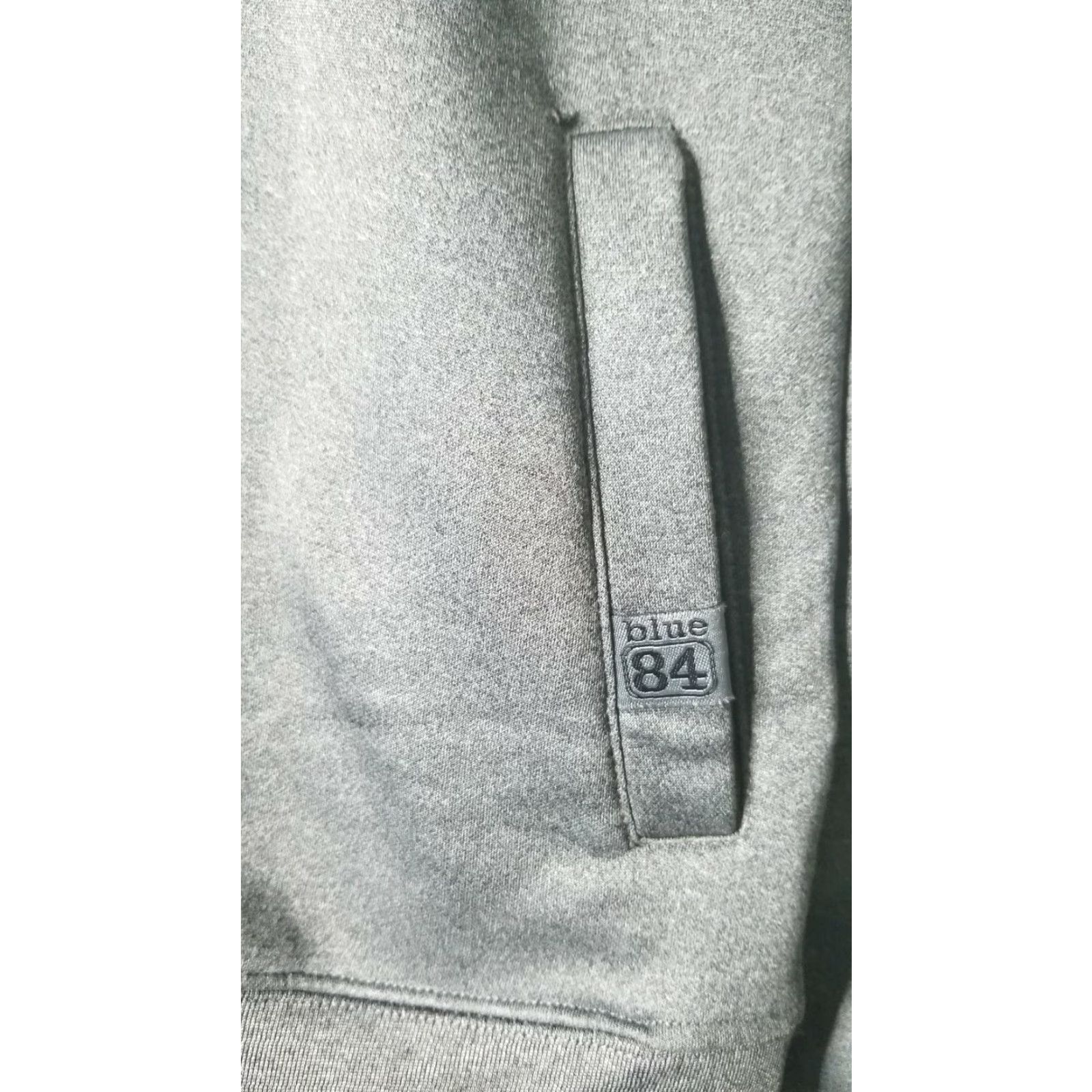 Vintage Womens XL Blue 84 Bristol Motor Speedway Sweatshirt Hoodie Gray (Athleisure) Size XL / US 12-14 / IT 48-50 - 4 Thumbnail