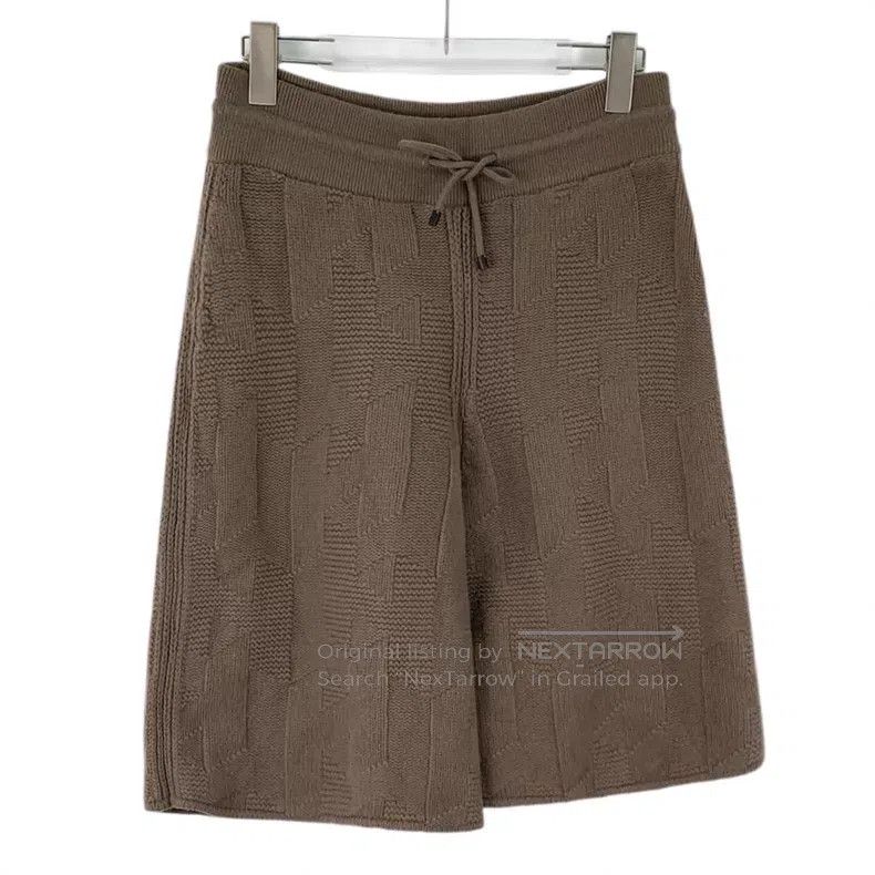 Hermes Hermes Caramel heathered wool drawstring casual knit five- Size 24" / US 00 / IT 34 - 1 Thumbnail