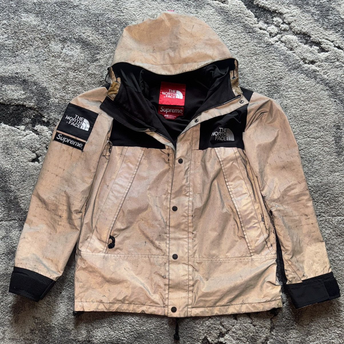 Supreme × The North Face SS13 Supreme Northface, 3M reflective, black gray jacket Size US M / EU 48-50 / 2 - 1 Thumbnail