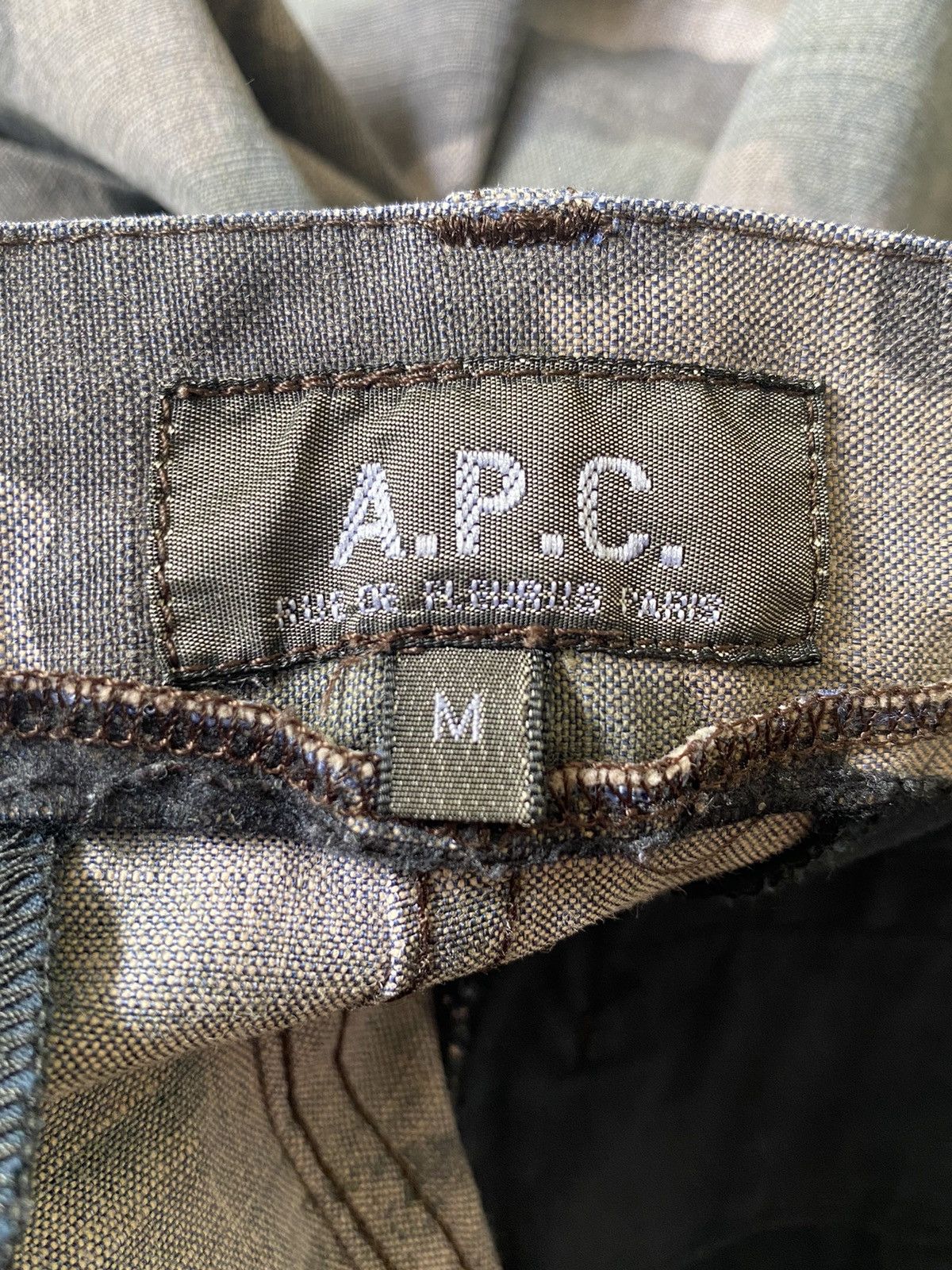 A.P.C. Vintage A.P.C Camo Casual Pant Size US 33 - 13 Thumbnail